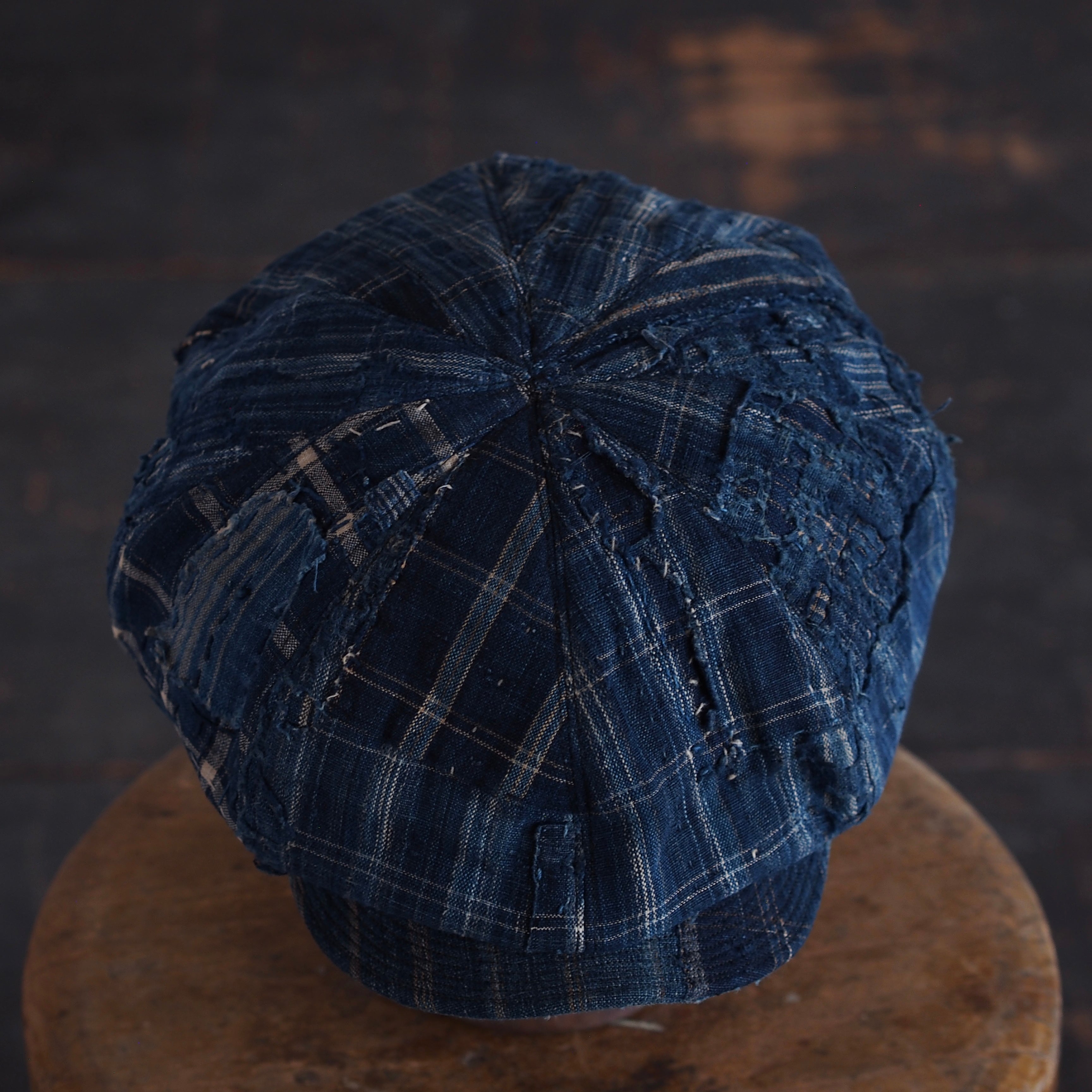 BORO(襤褸)CAP ~type news boy~60 meiji