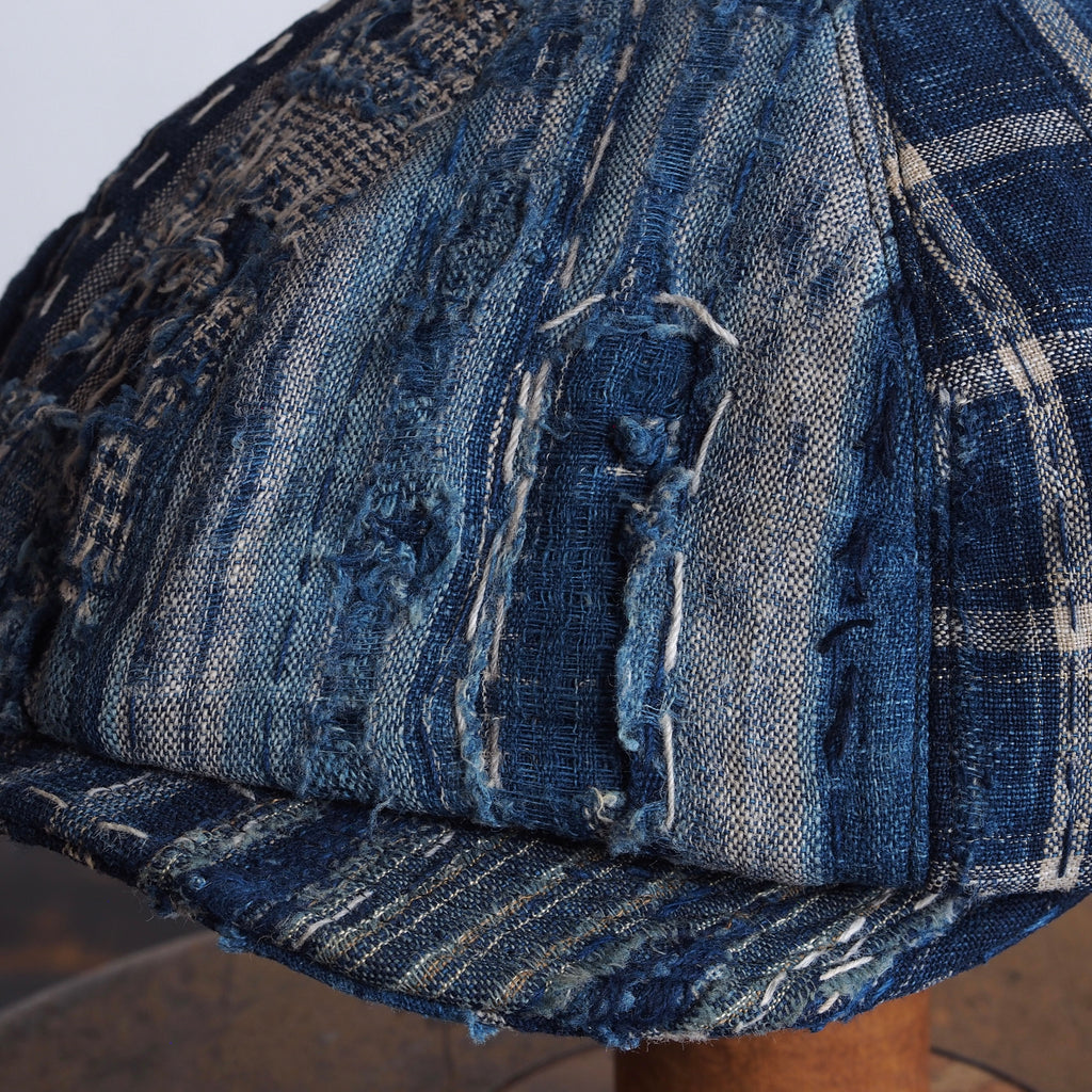 BORO(襤褸)CAP ~type news boy~60 meiji