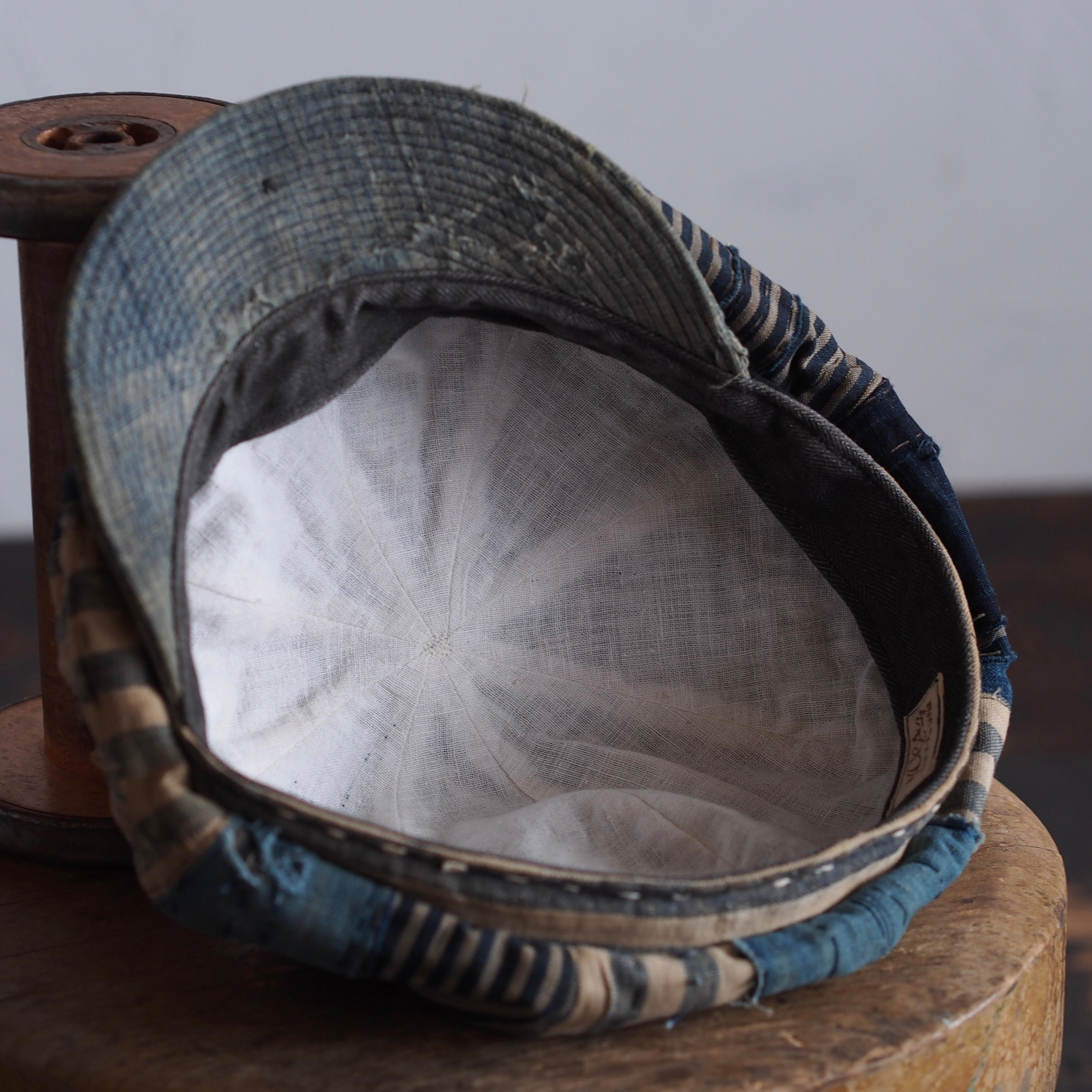 BORO(襤褸)CAP ~type news boy~60 edo-taisho