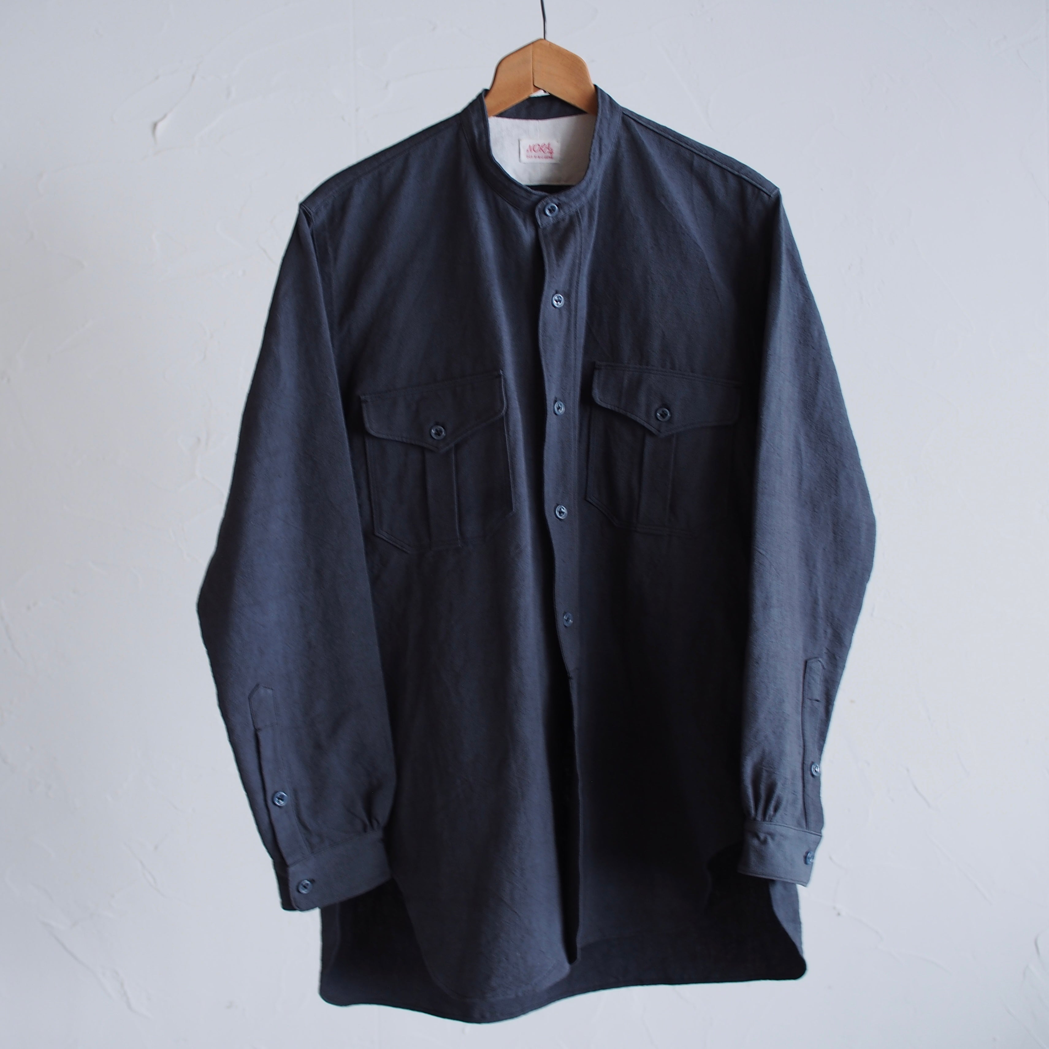 NORA SHIRT~type japan~③french cotton/linen fabric