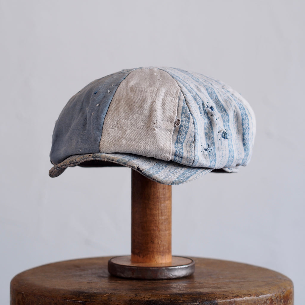BORO(襤褸)CAP ~type news boy~60 meiji~taisho