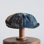 BORO(襤褸)CAP ~type news boy~60 edo-taisho