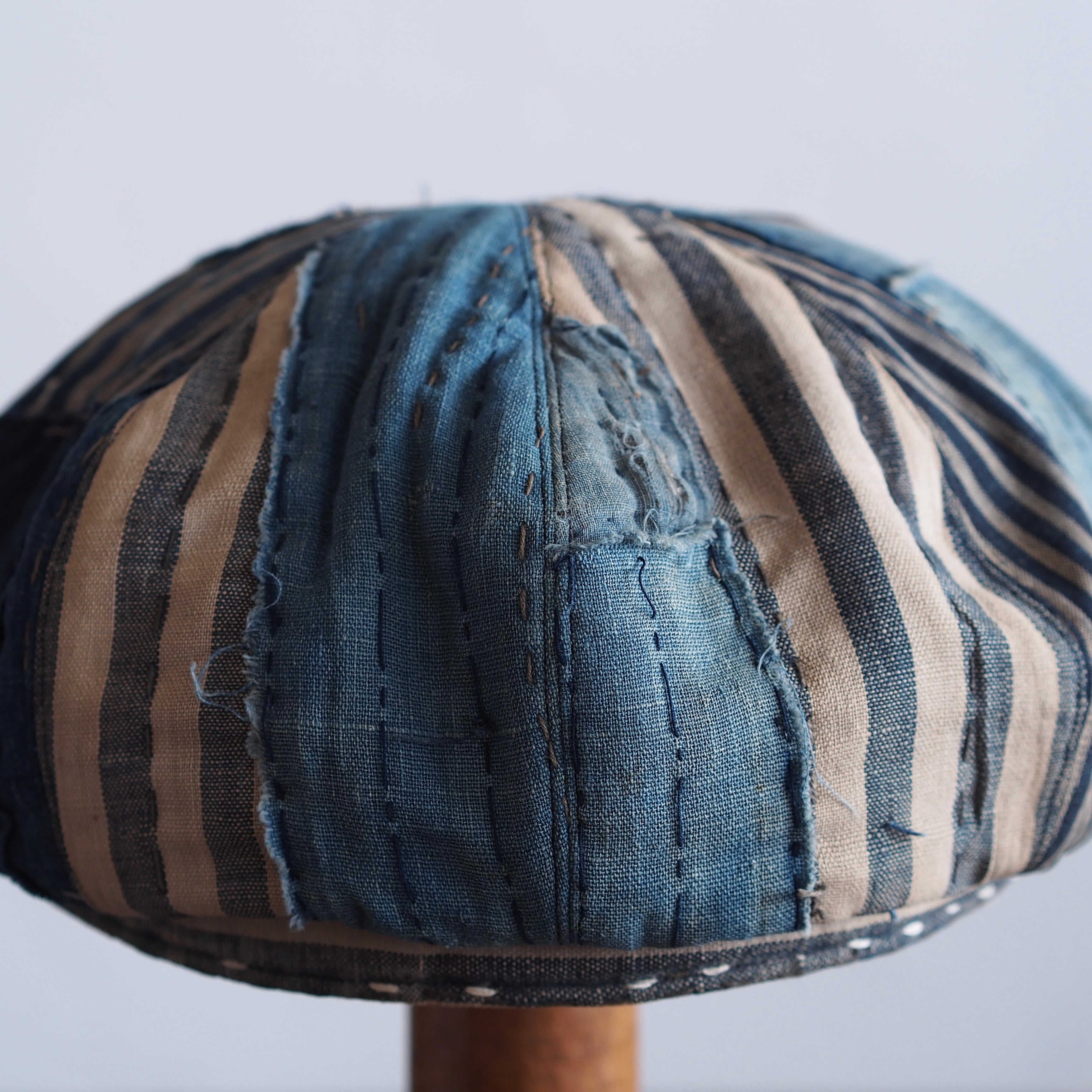 BORO(襤褸)CAP ~type news boy~60 edo-taisho