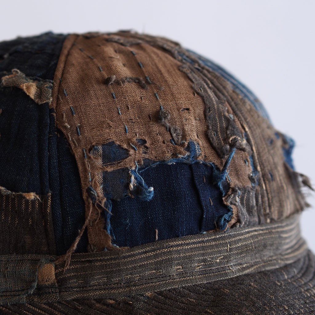 BORO(襤褸)CAP ~type mechanic~60 edo-taisho