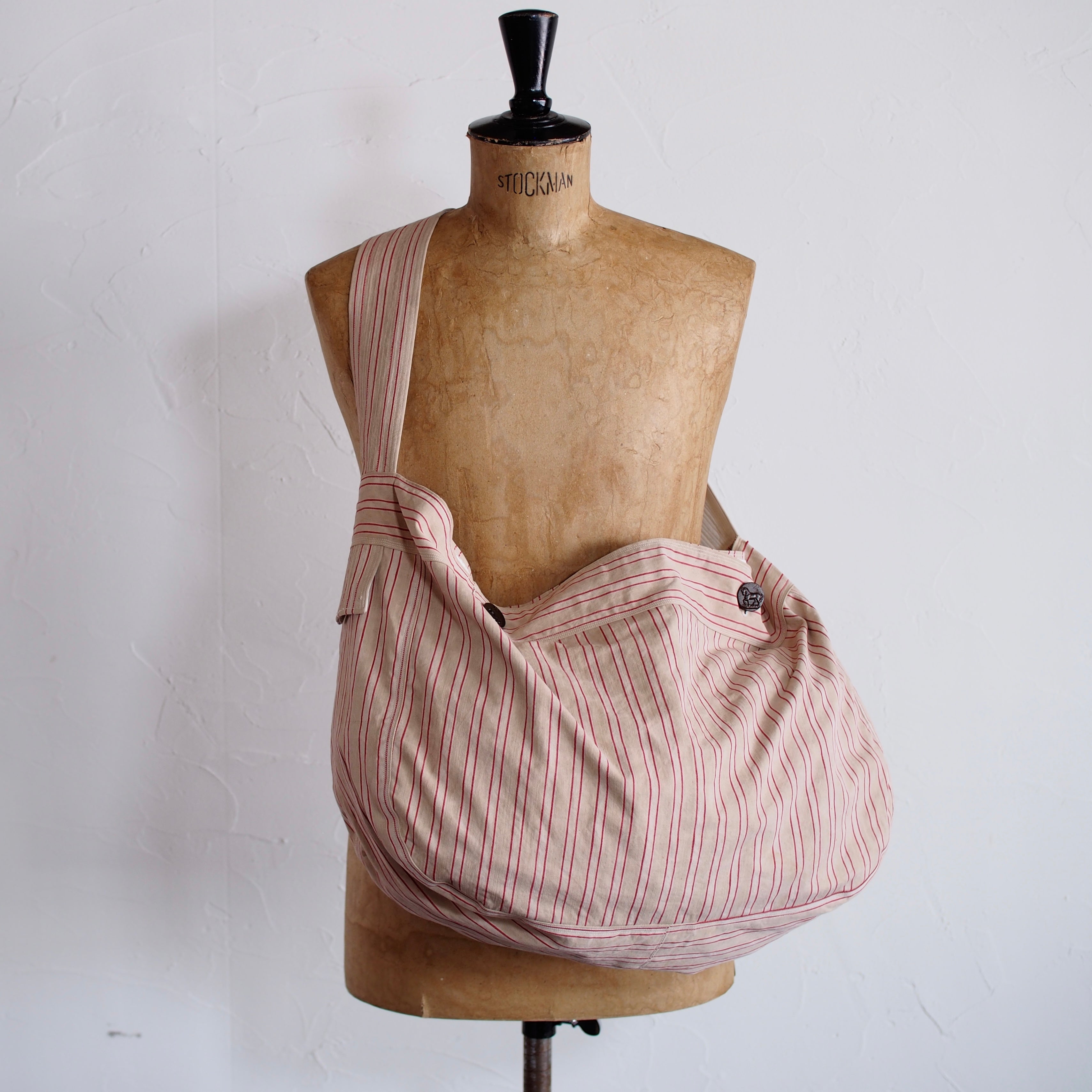 NORA BAG~type newspaper~french old fabric