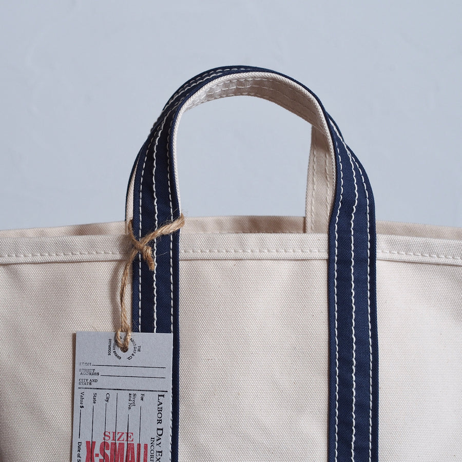 LABOR DAY-TOOL BAG-【NATURAL/INKBLUE X-SMALL】