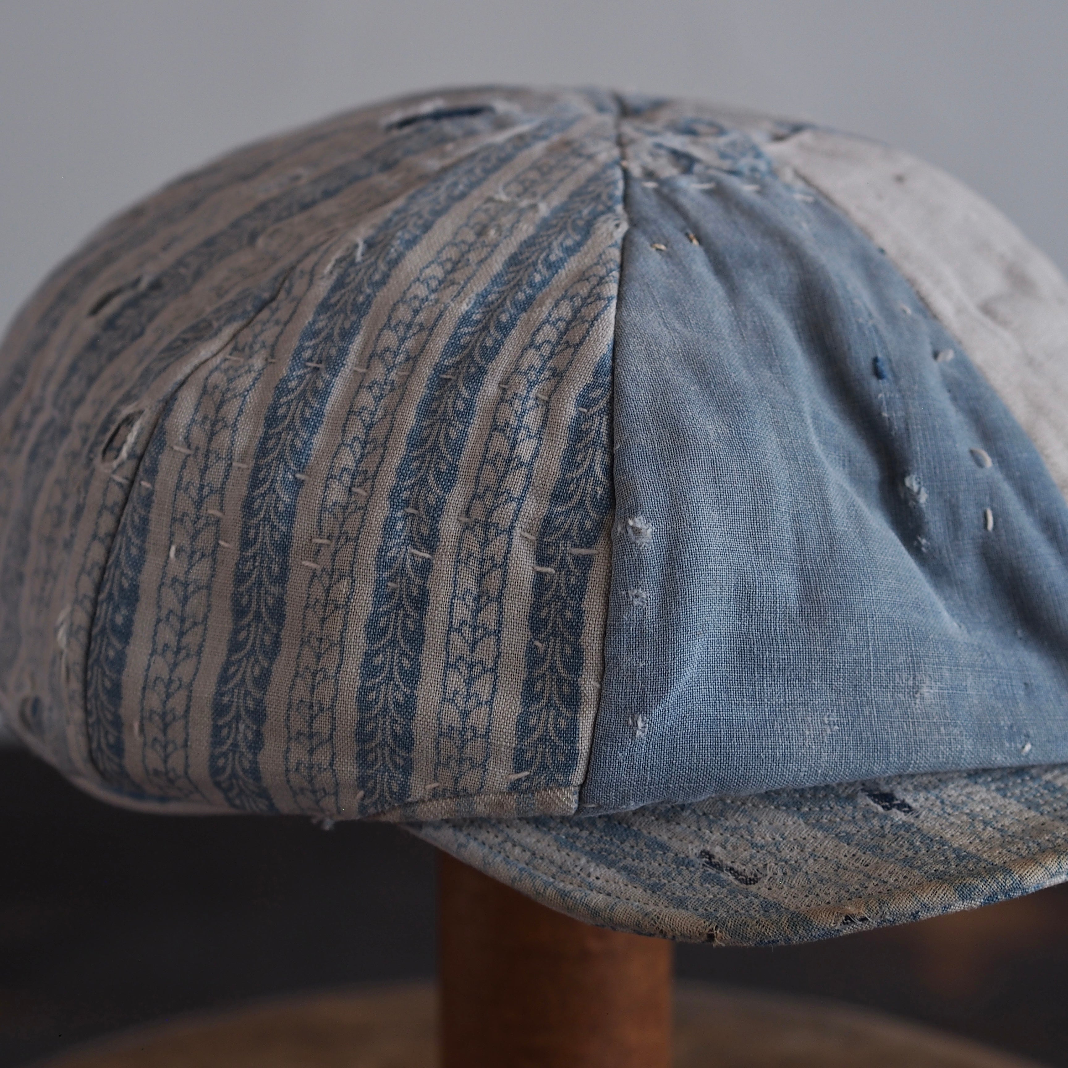 BORO(襤褸)CAP ~type news boy~60 meiji~taisho