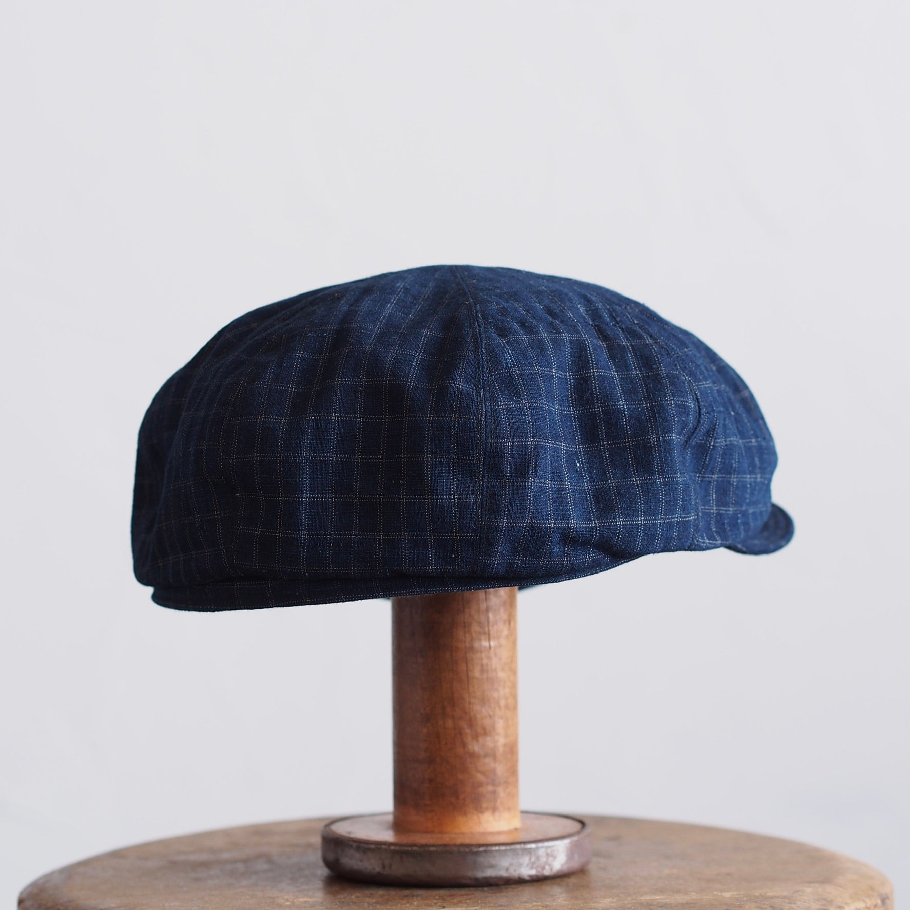 JAPAN VINTAGE FABRIC CAP ~type newsboy~61 格子