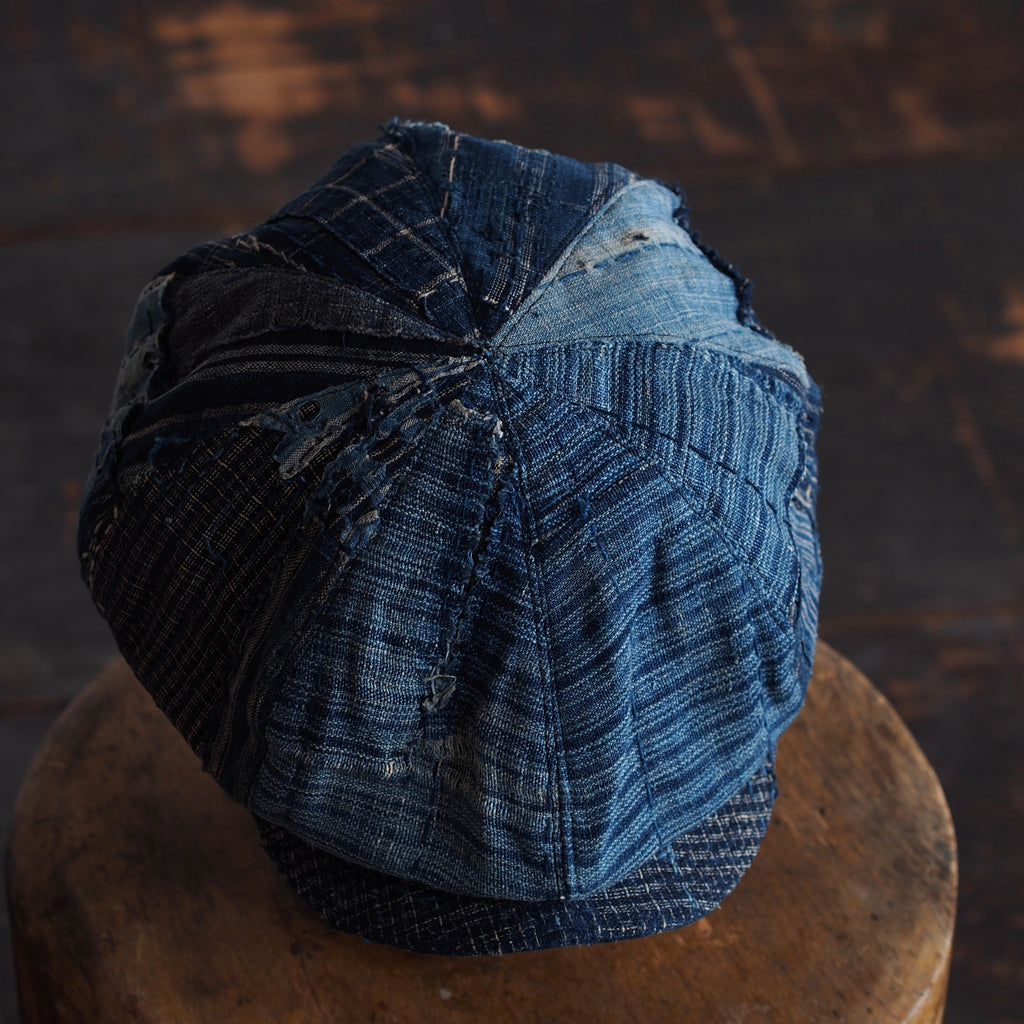 BORO(襤褸)CAP ~type news boy~60 end of edo-meiji