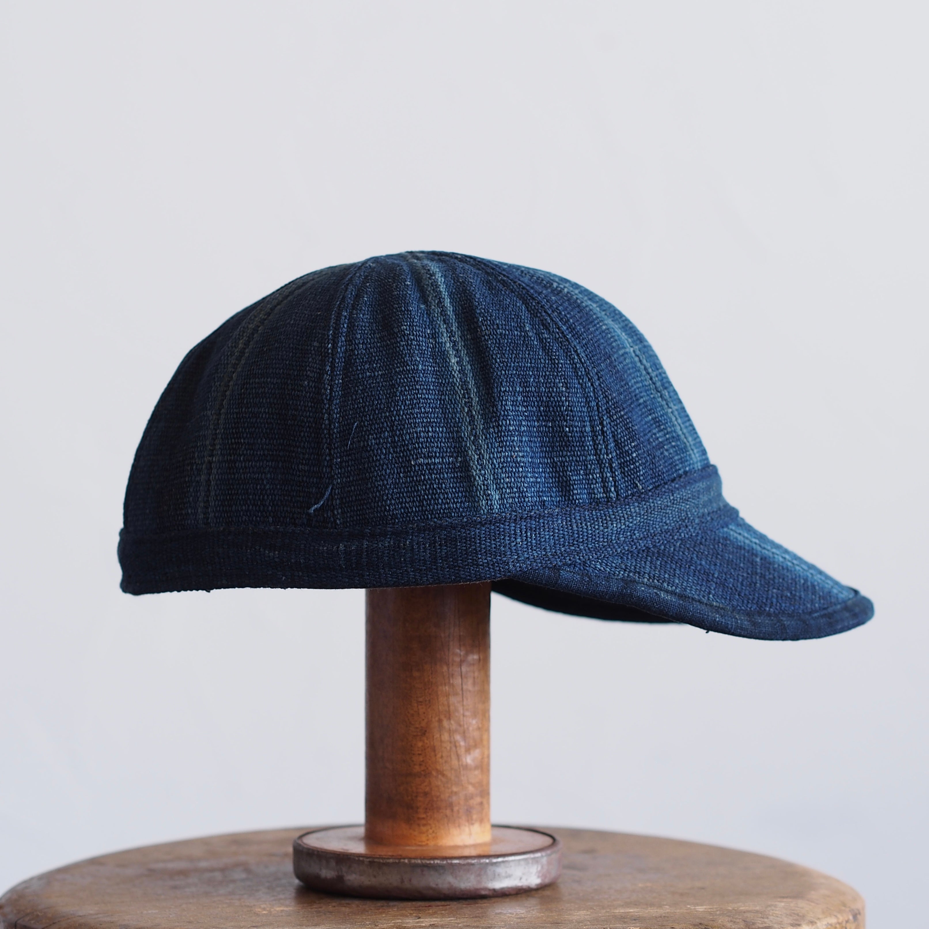 JAPAN VINTAGE  COTTON/LINEN CAP~type mechanic~61