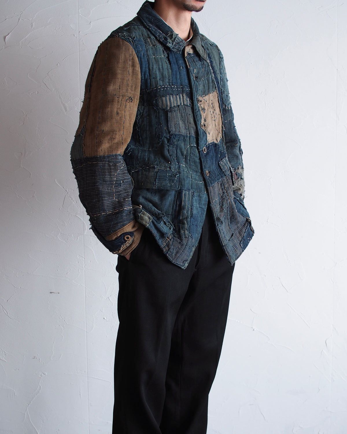 NORA JACKET~Japan old boro fabric~