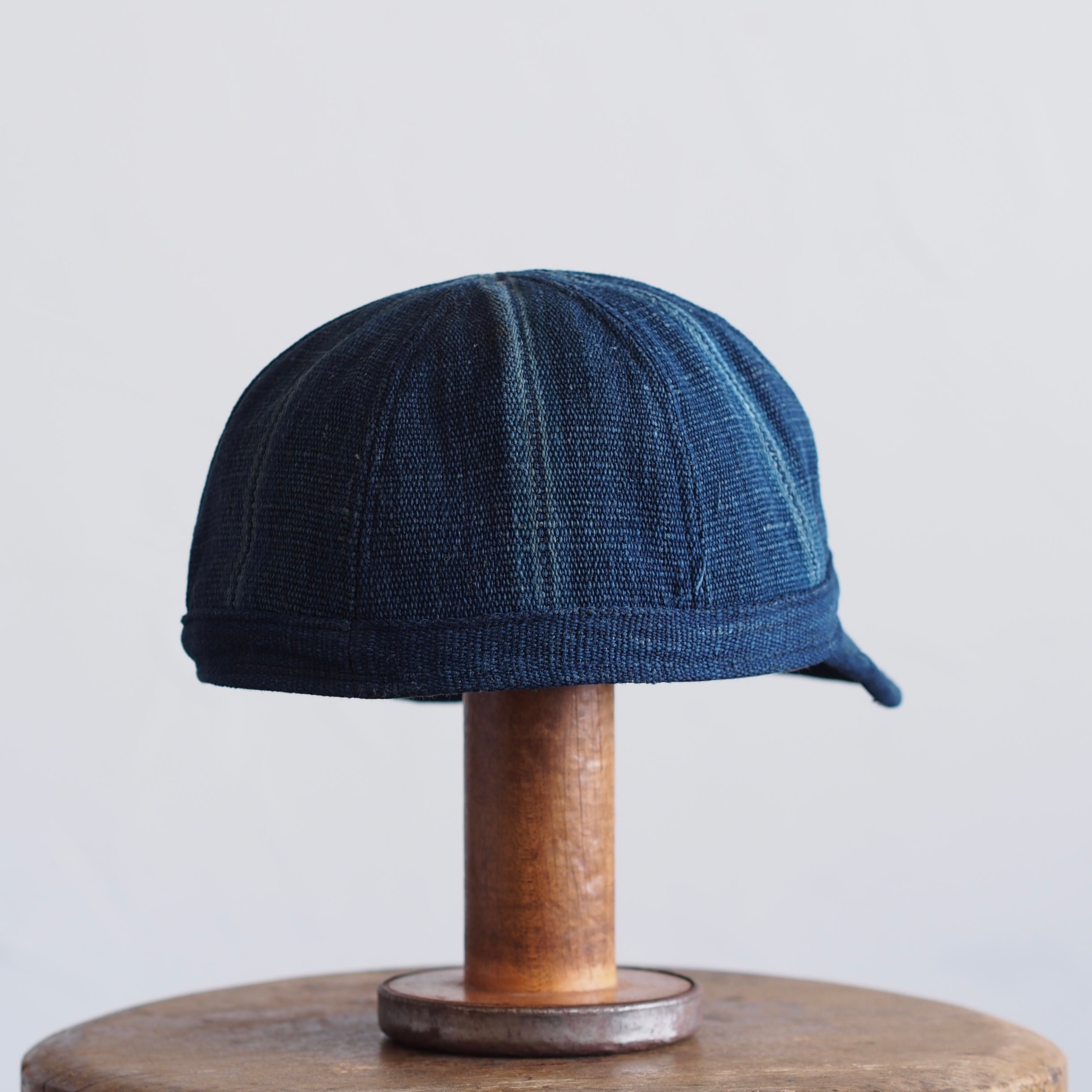JAPAN VINTAGE  COTTON/LINEN CAP~type mechanic~61
