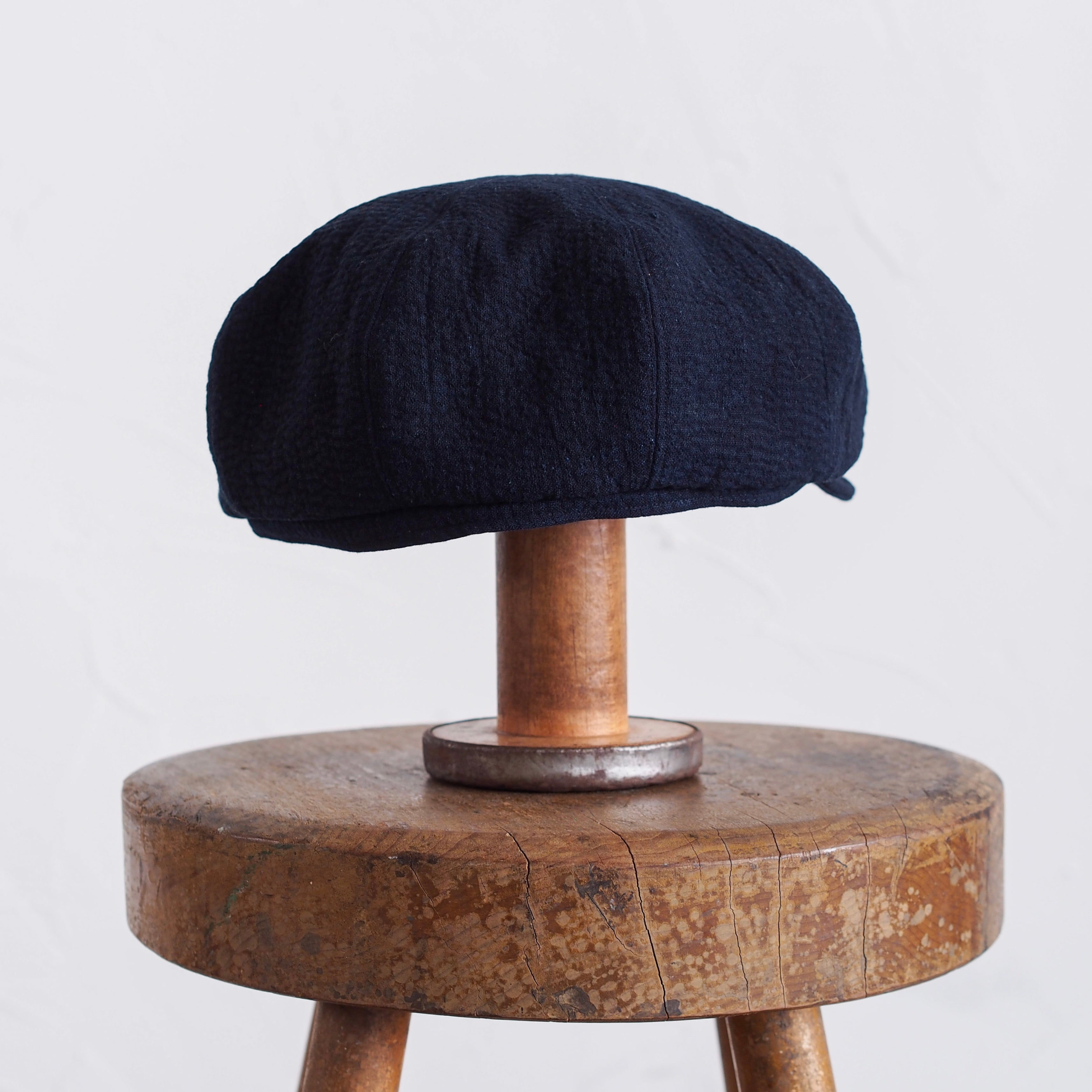 SASHIKO CAP~type newsboy~59