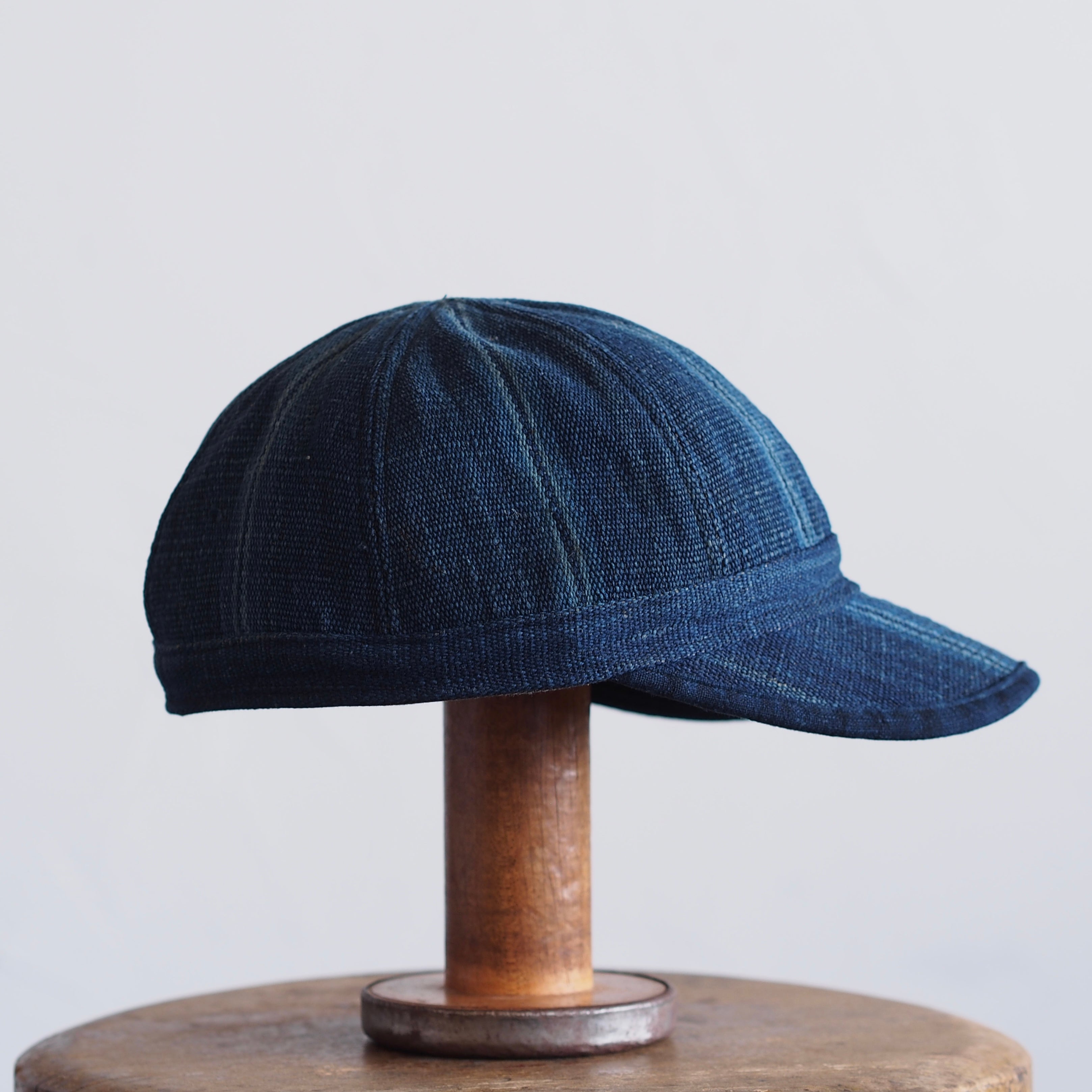 JAPAN VINTAGE  COTTON/LINEN CAP~type mechanic~60
