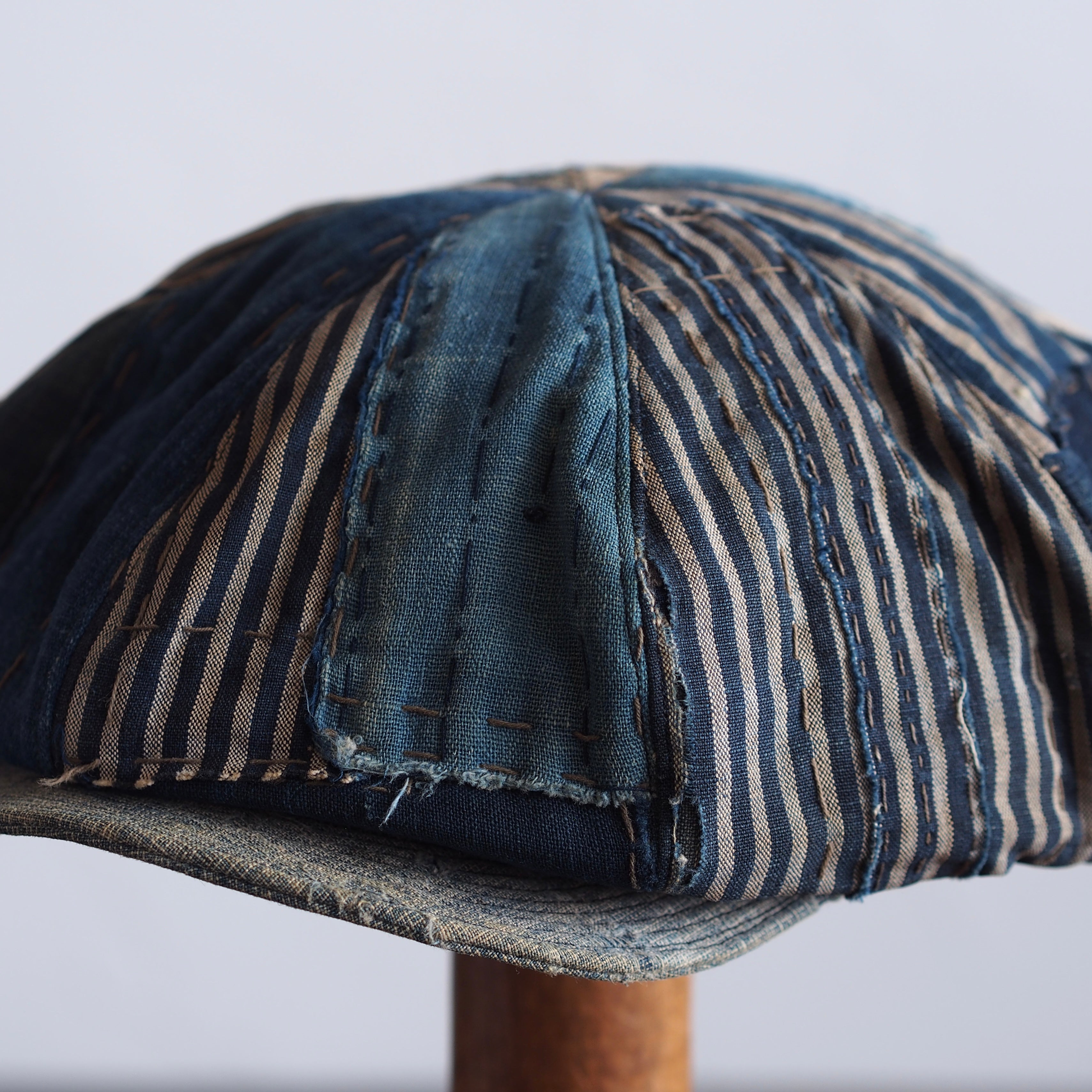 BORO(襤褸)CAP ~type news boy~60 edo-taisho