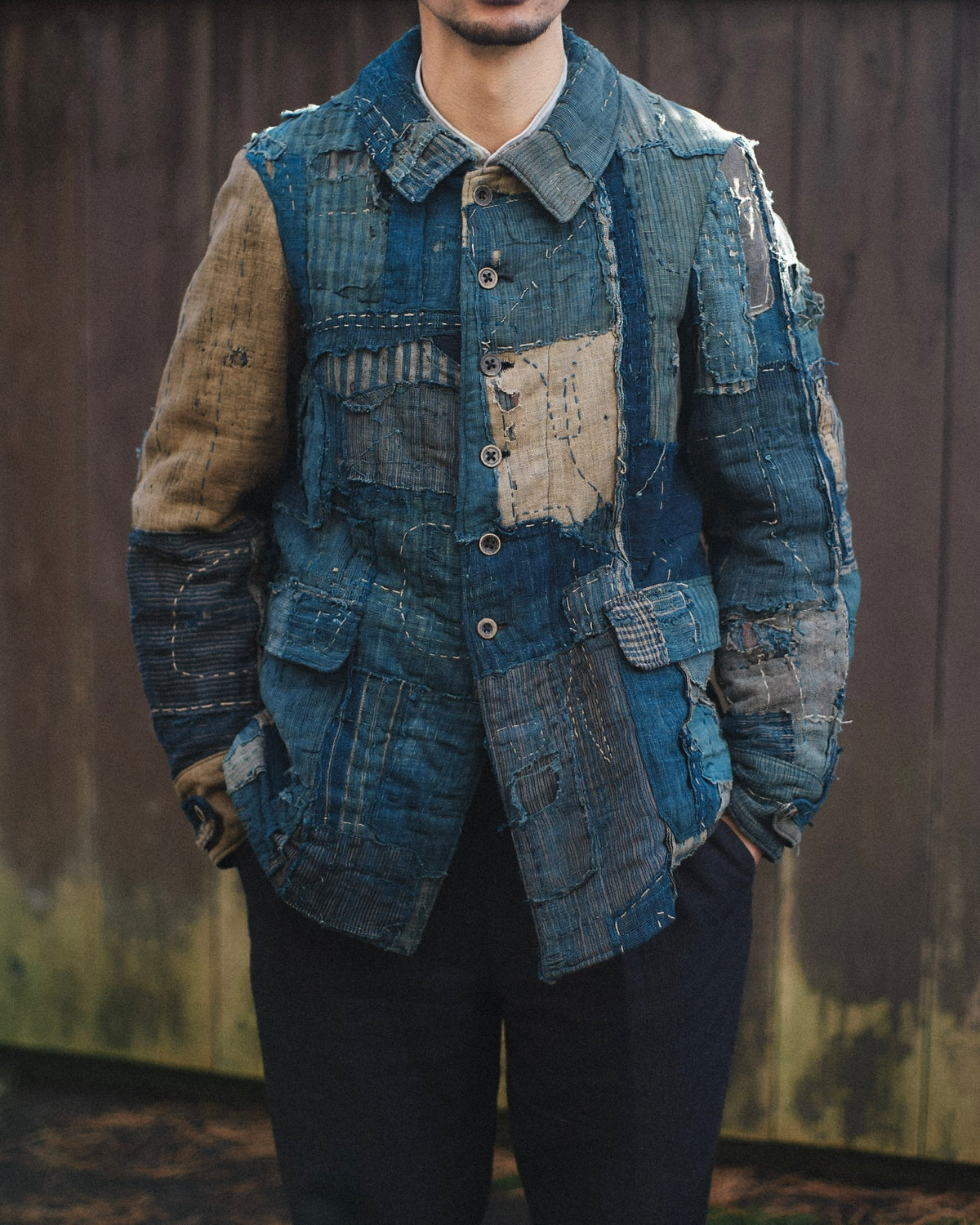 NORA JACKET~Japan old boro fabric~