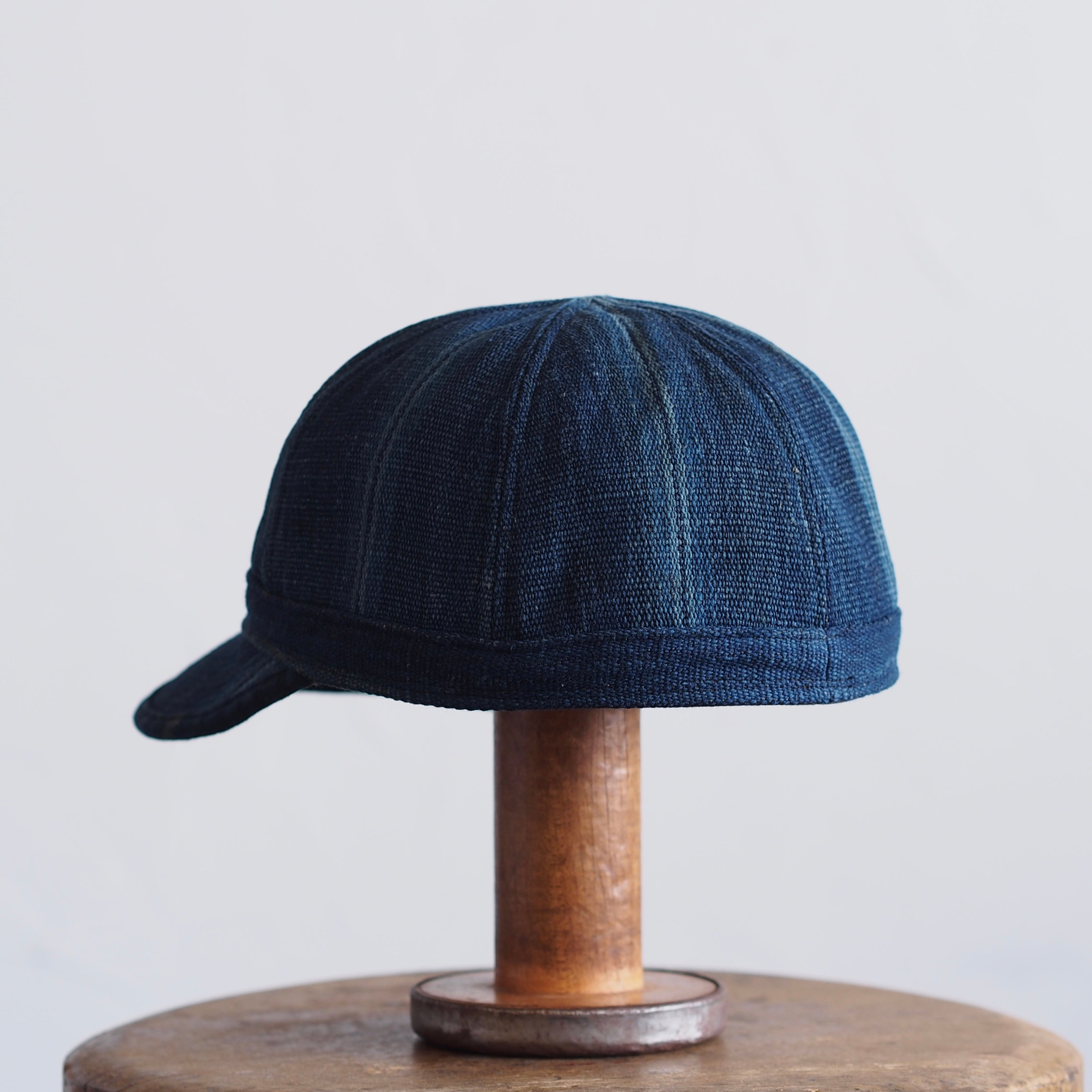 JAPAN VINTAGE  COTTON/LINEN CAP~type mechanic~61