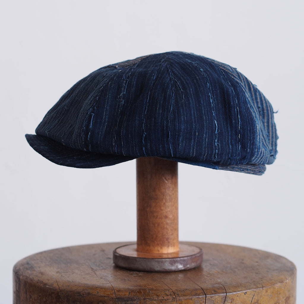 BORO(襤褸)CAP ~type news boy~60 end of edo-meiji
