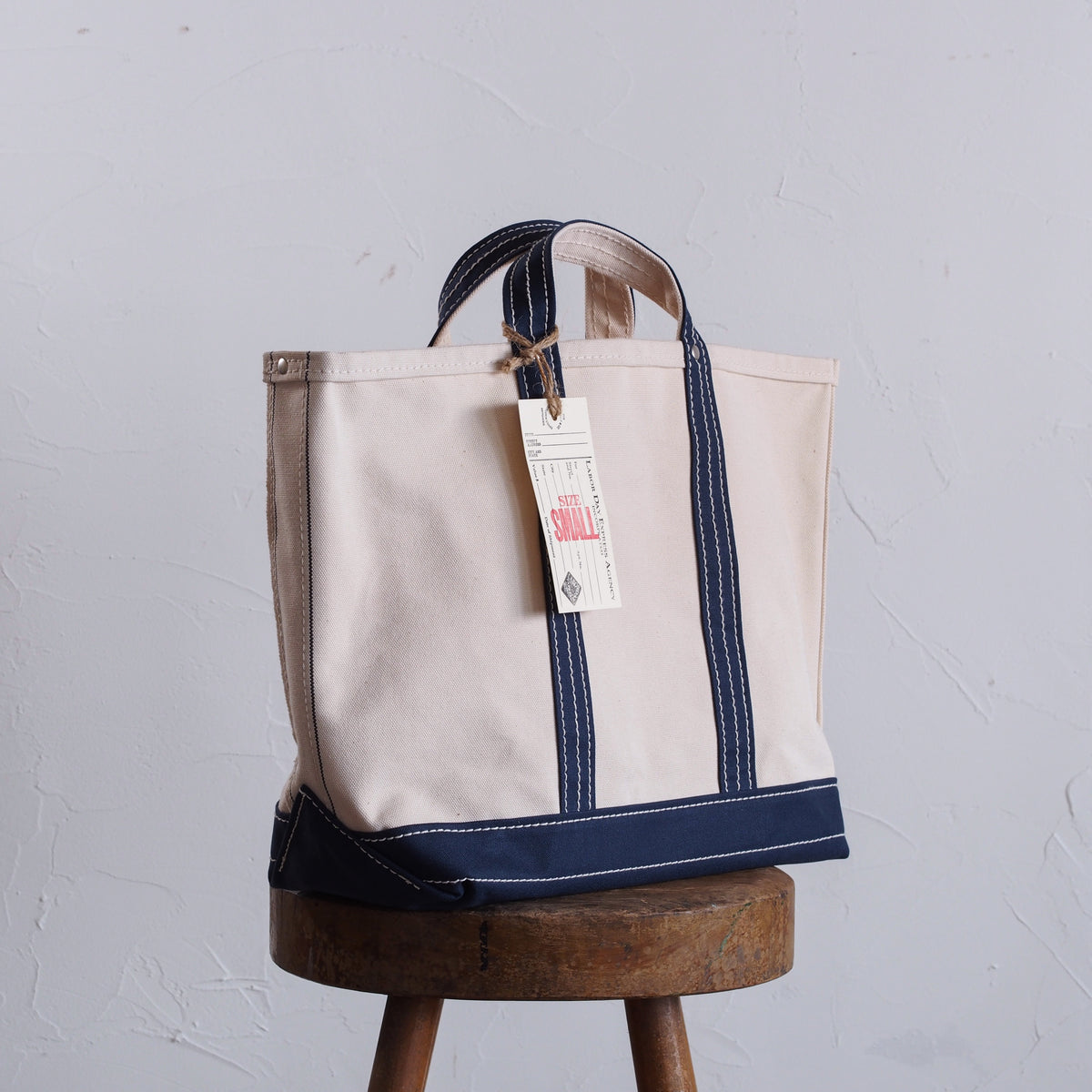 LABOR DAY-TOOL BAG-【NATURAL/INKBLUE-SMALL】