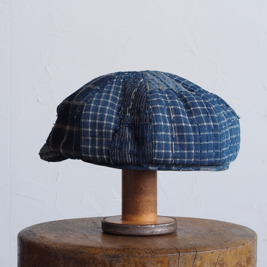 BORO(襤褸)CAP ~type news boy~60 meiji
