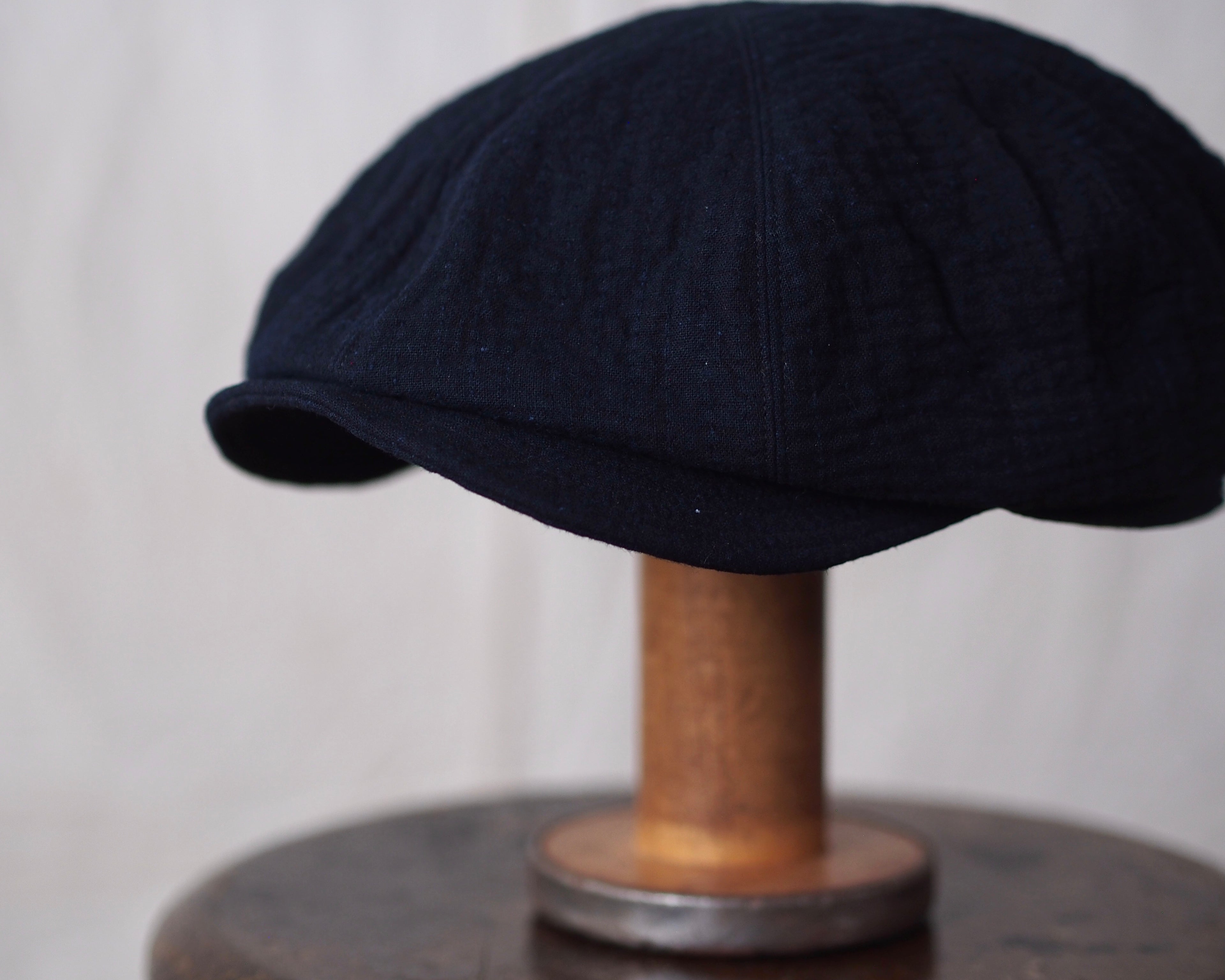 SASHIKO CAP~type newsboy~60
