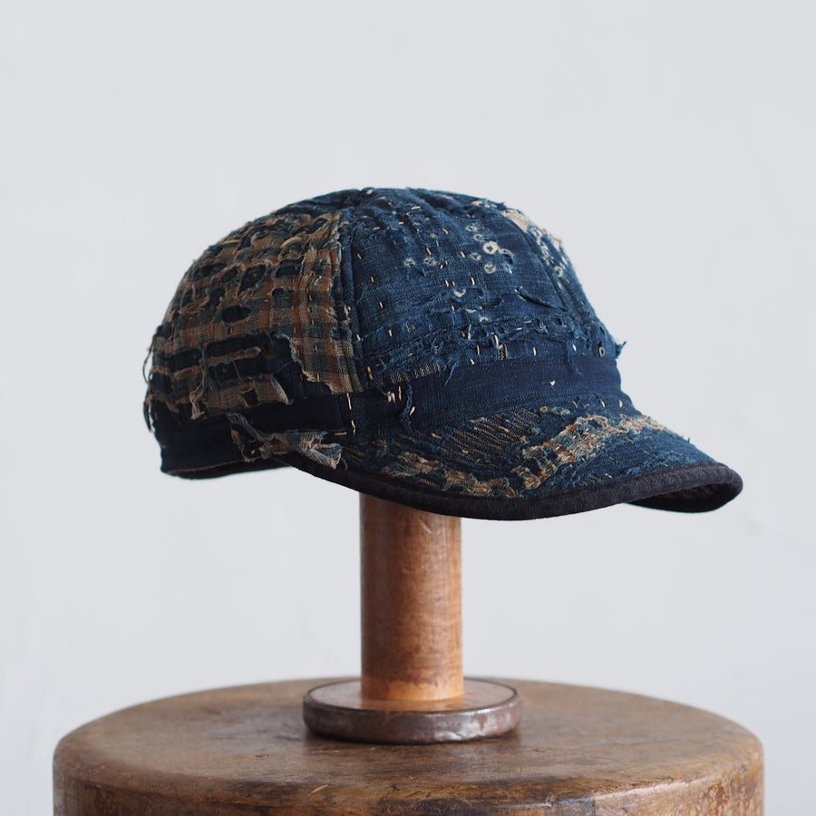 BORO(襤褸)CAP ~type mechanic~60 edo-taisho