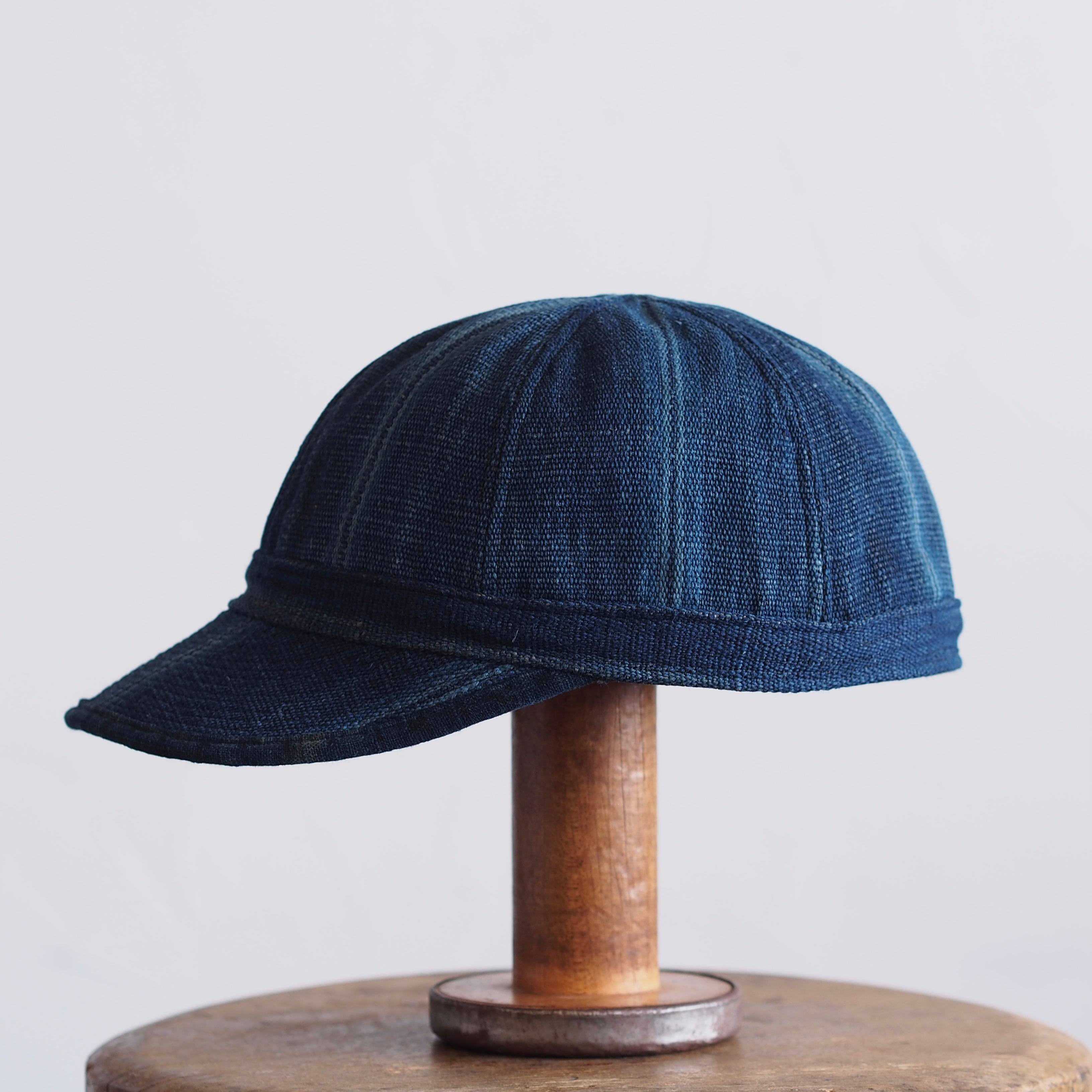 JAPAN VINTAGE  COTTON/LINEN CAP~type mechanic~61