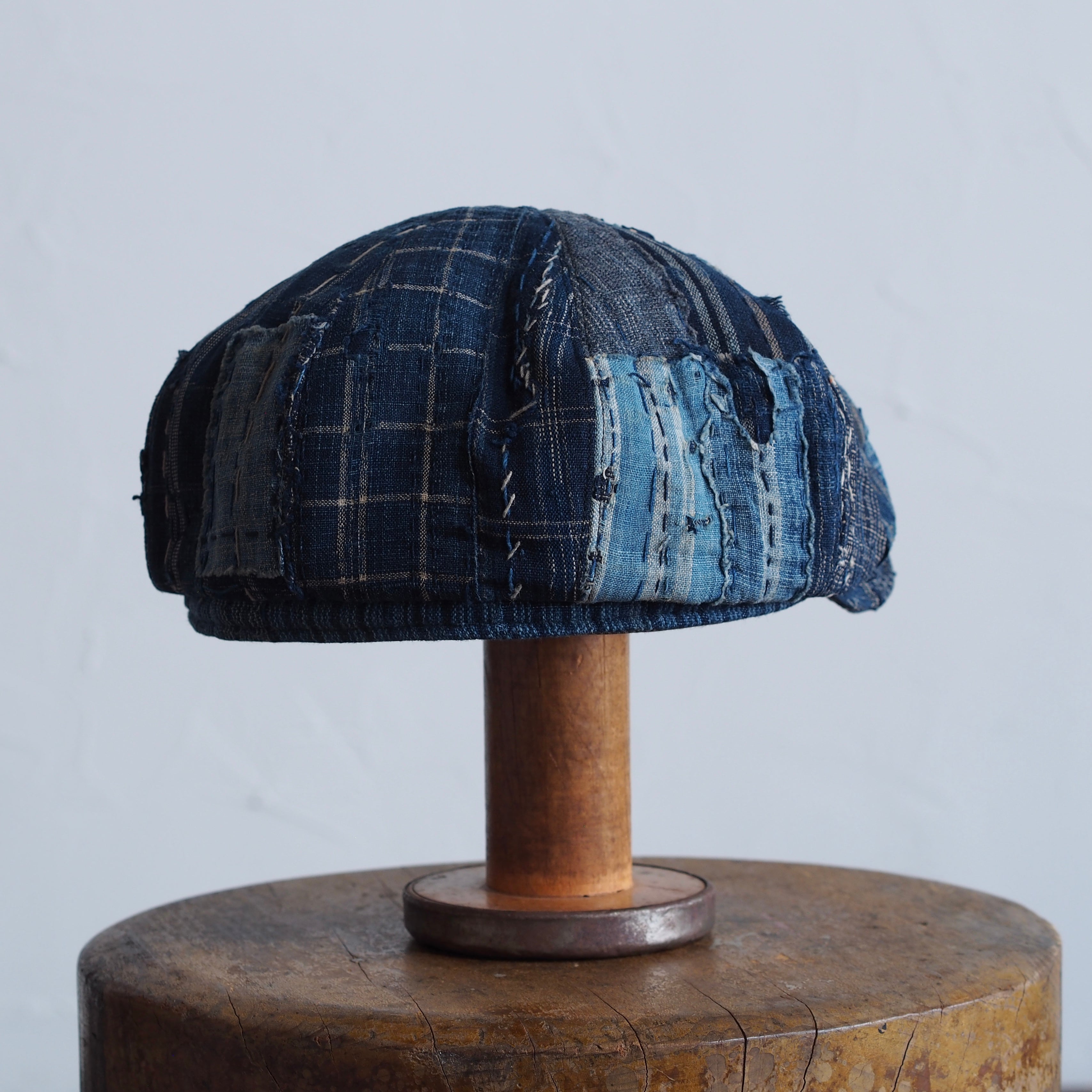 BORO(襤褸)CAP ~type news boy~60 end of edo-meiji
