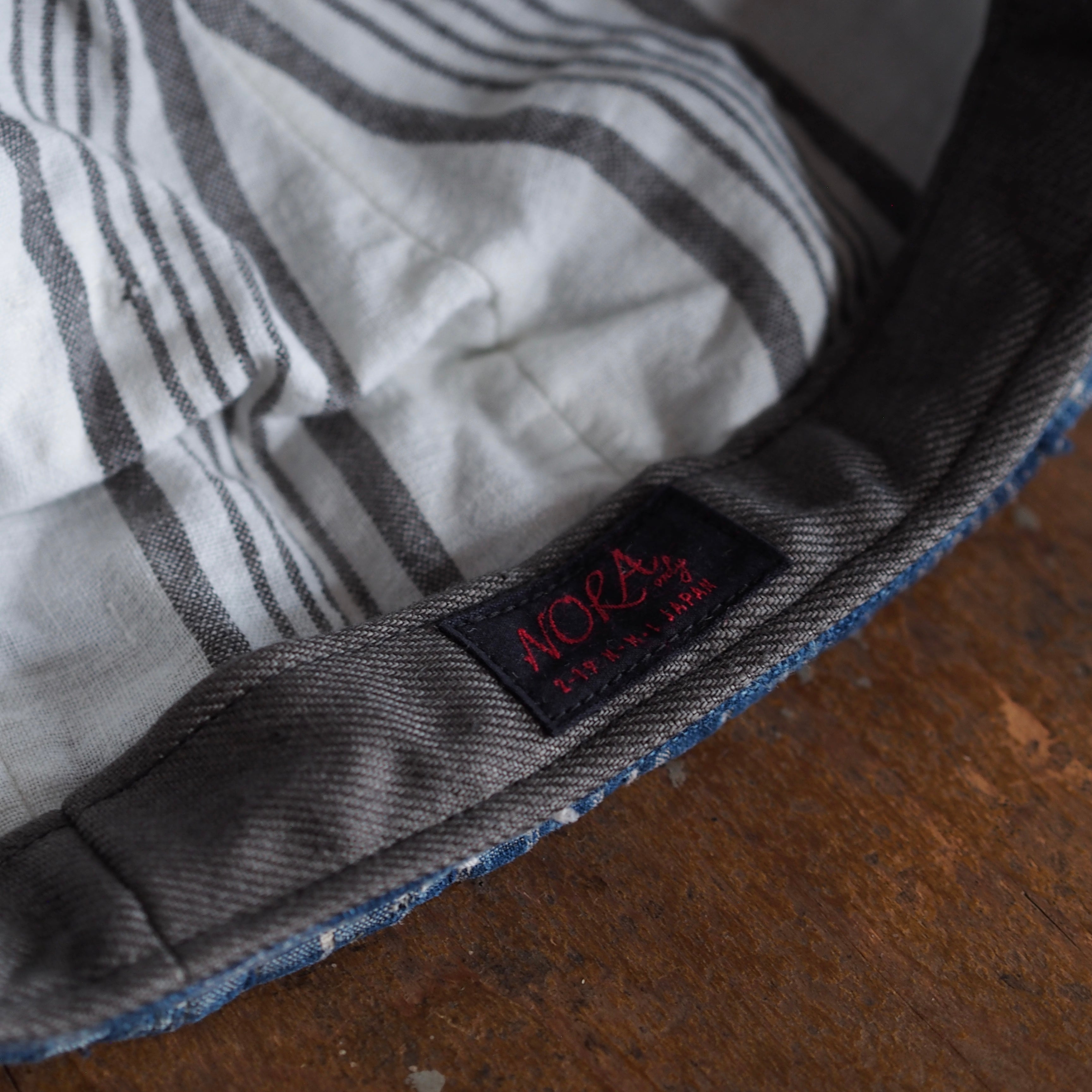 BORO(襤褸)CAP ~type news boy~60 meiji
