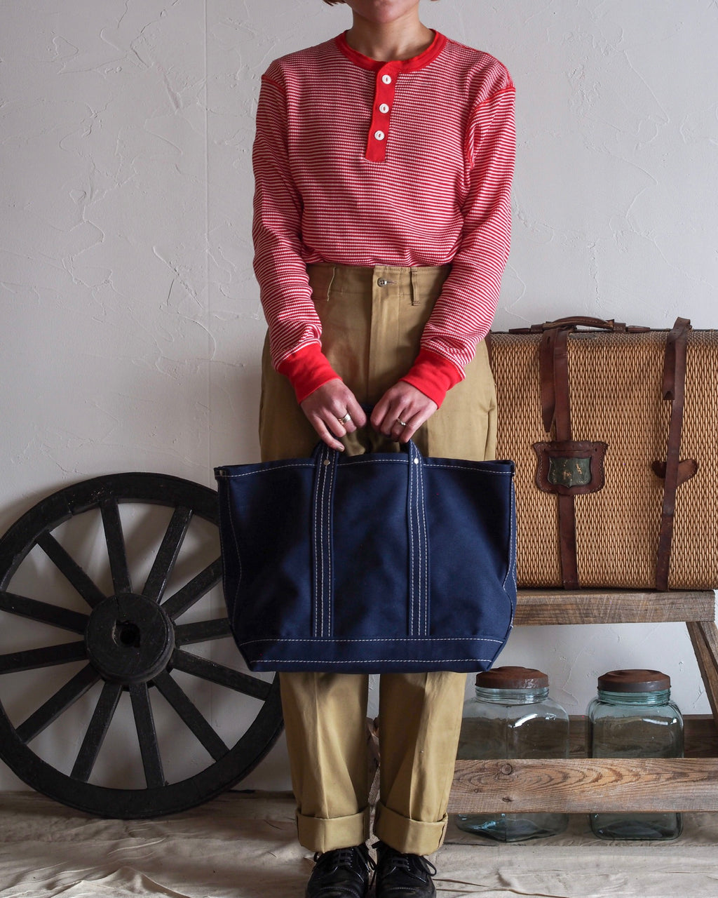 LABOR DAY-TOOL BAG-【BROWN-SMALL】