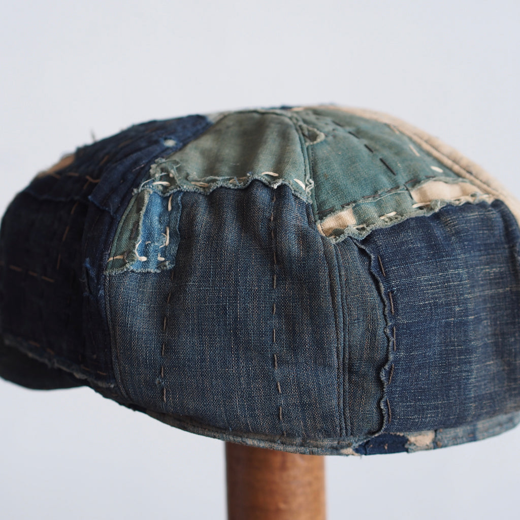 BORO(襤褸)CAP ~type news boy~60 edo-taisho