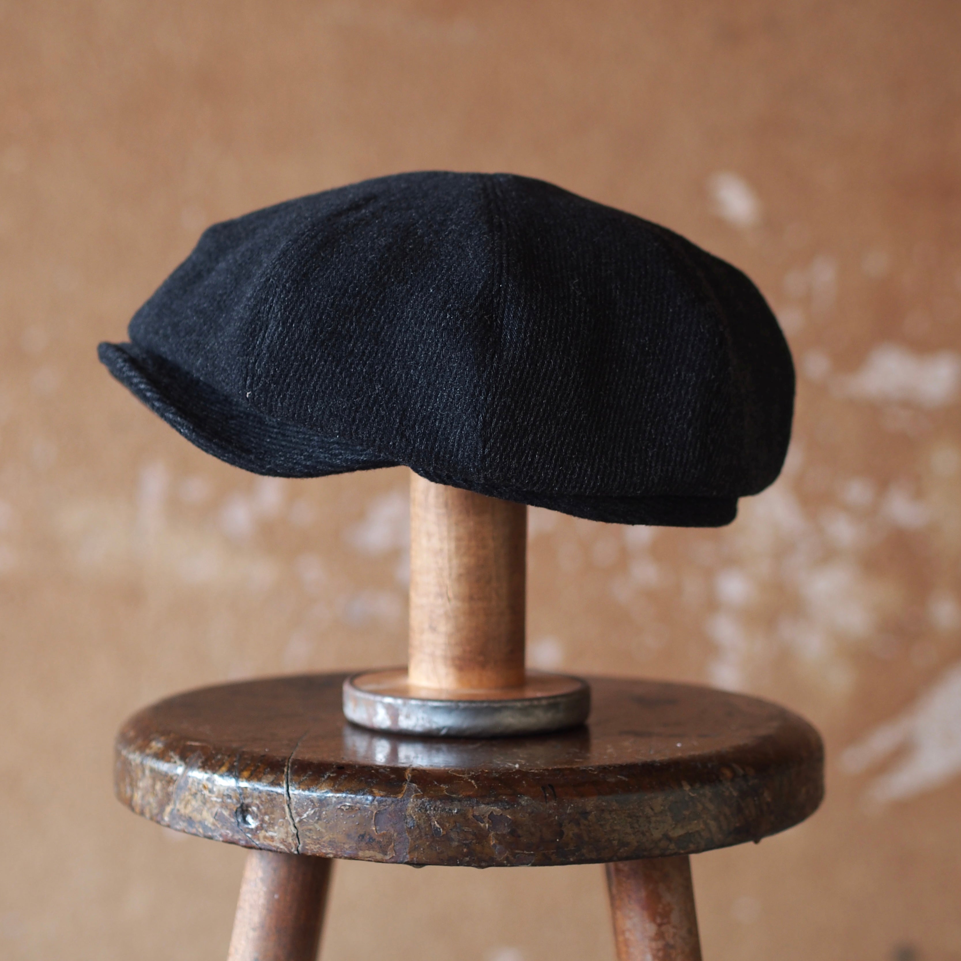 JAPAN VINTAGE FABRIC CAP ~type newsboy~60
