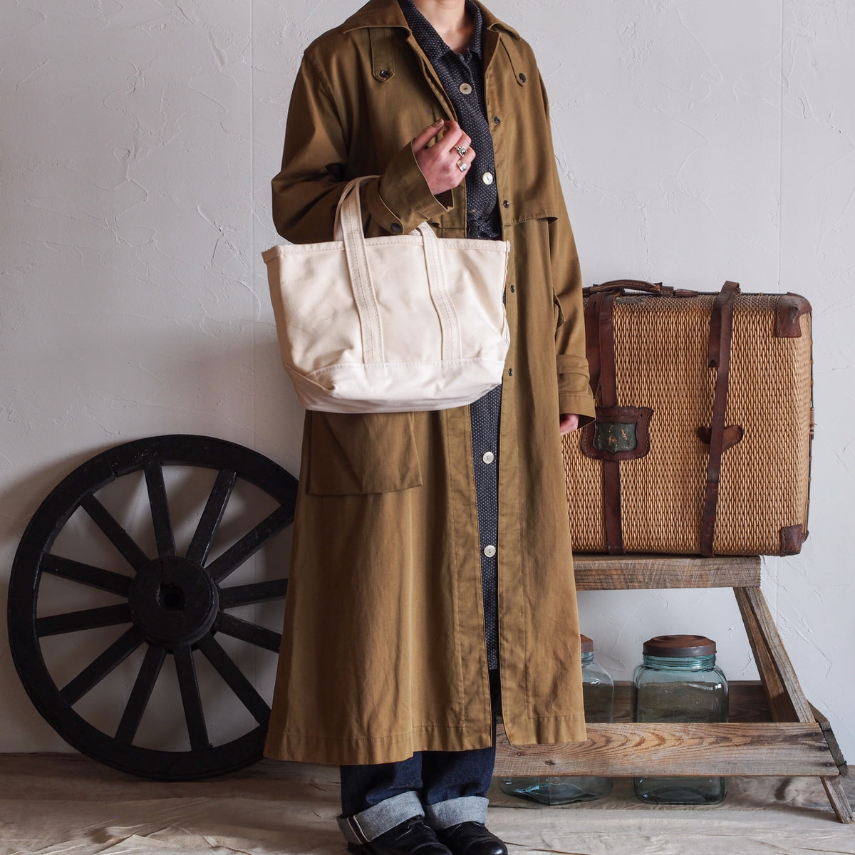 LABOR DAY-TOOL BAG-【NATURAL X-SMALL】