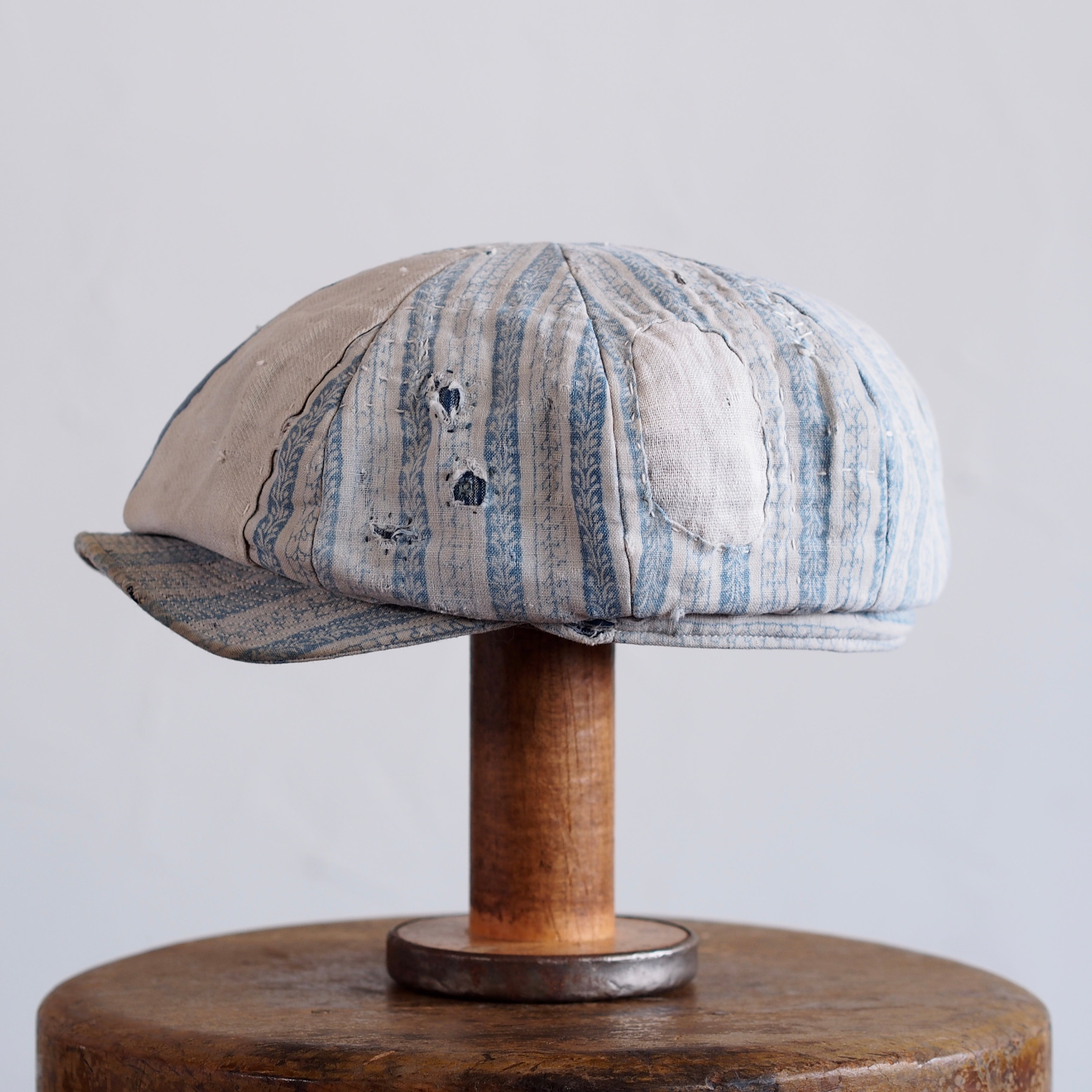 BORO(襤褸)CAP ~type news boy~60 meiji~taisho