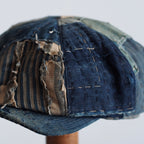 BORO(襤褸)CAP ~type news boy~60 edo-taisho