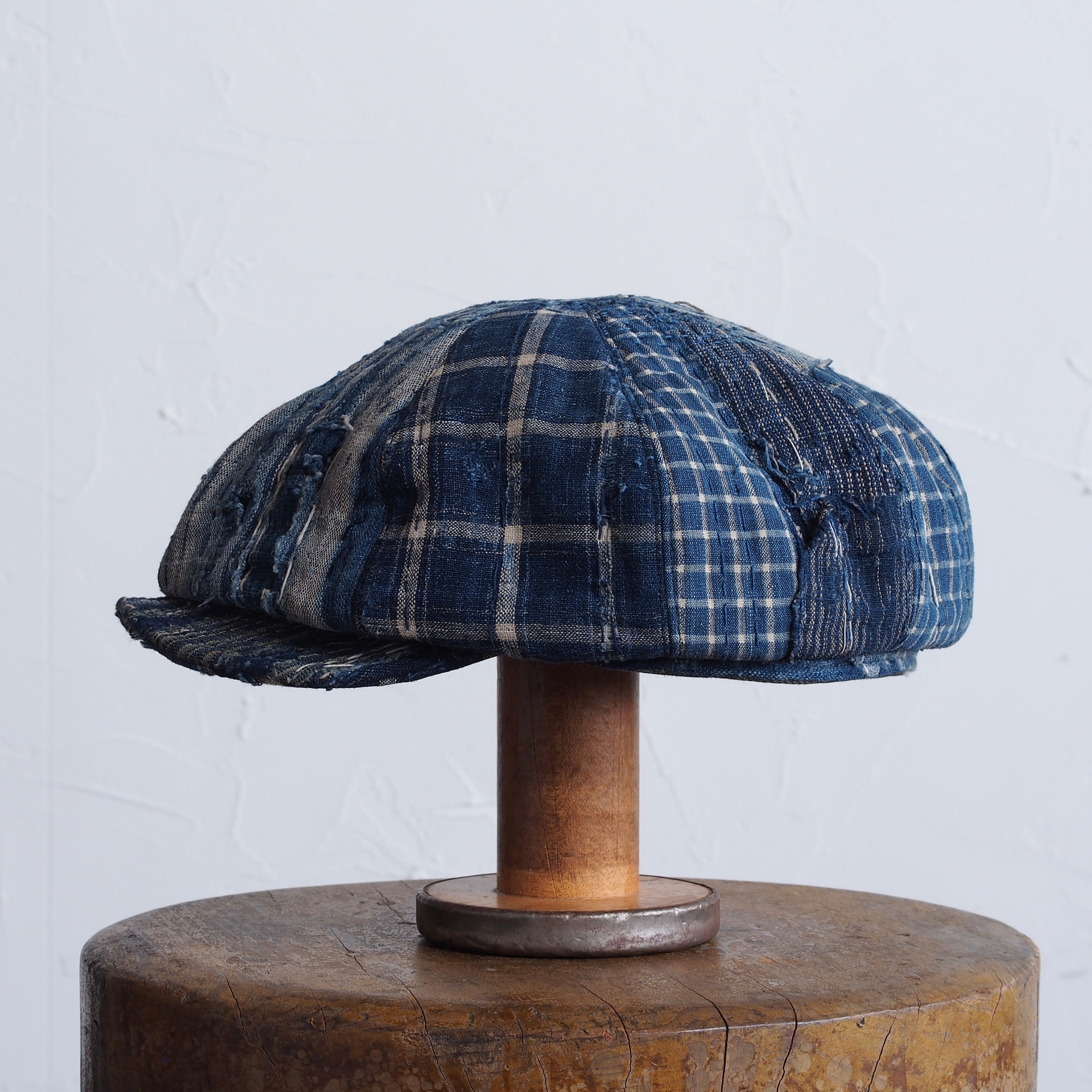 BORO(襤褸)CAP ~type news boy~60 meiji