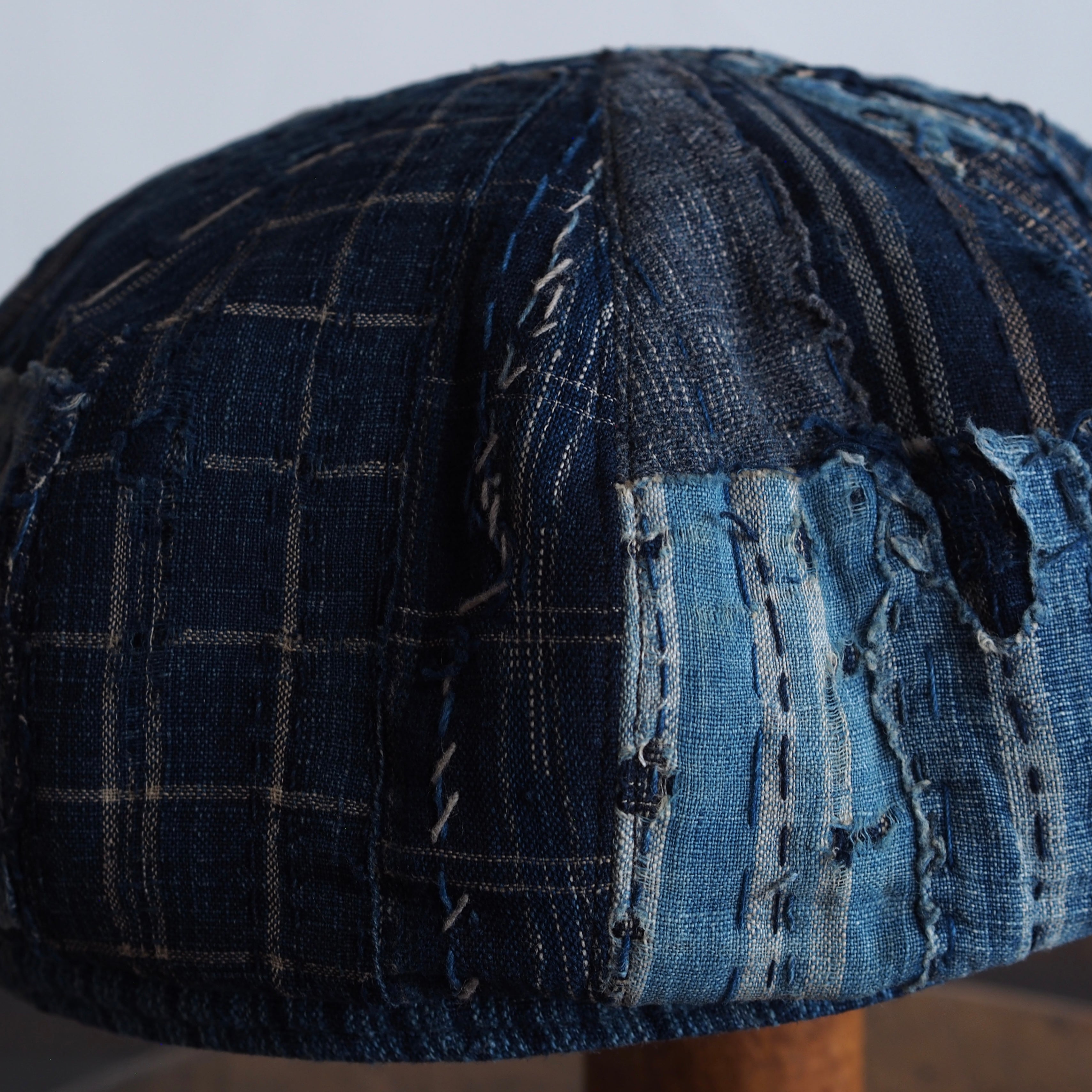 BORO(襤褸)CAP ~type news boy~60 end of edo-meiji