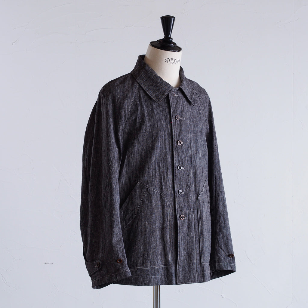 NORA JACKET②~french salt & pepper fabric~