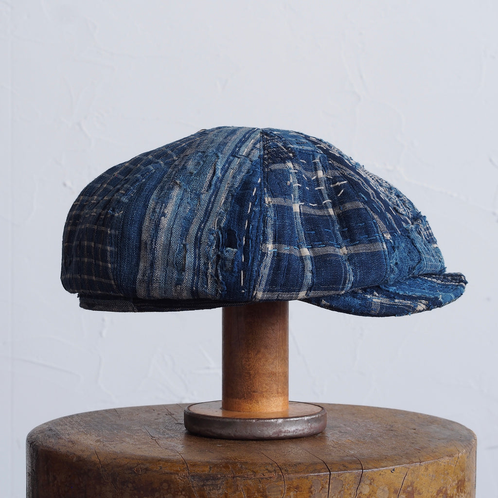 BORO(襤褸)CAP ~type news boy~60 meiji
