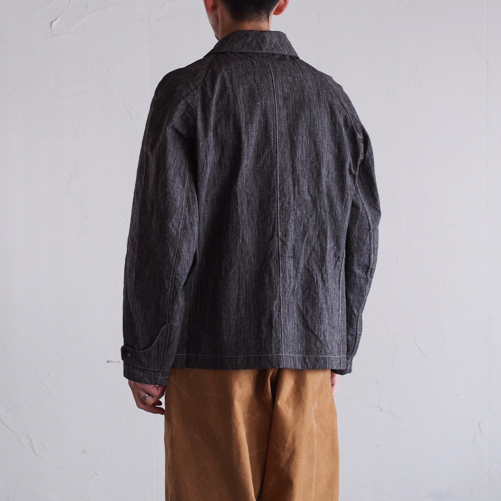 NORA JACKET②~french salt & pepper fabric~