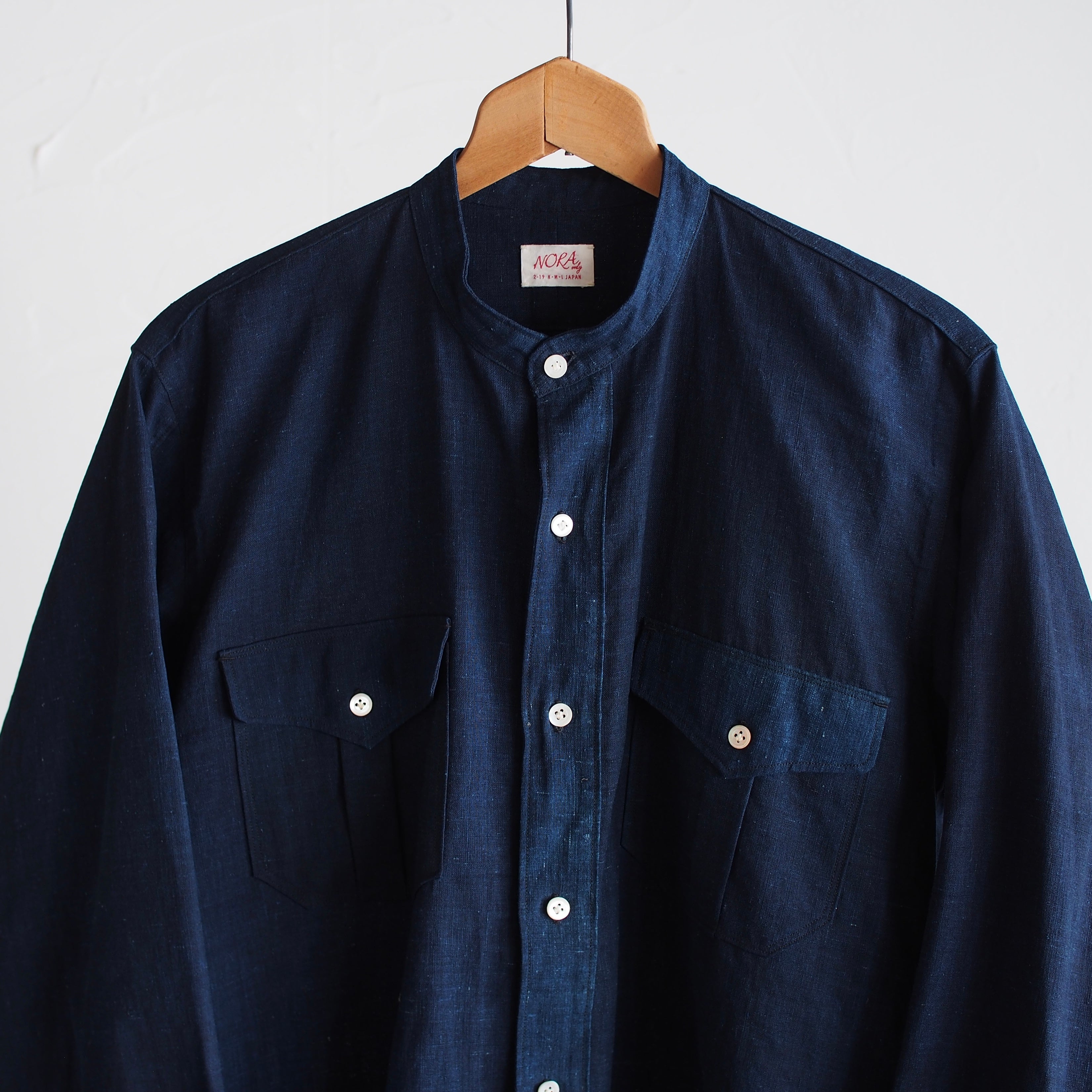 NORA SHIRT~type japan~①taisho~early showa indigo