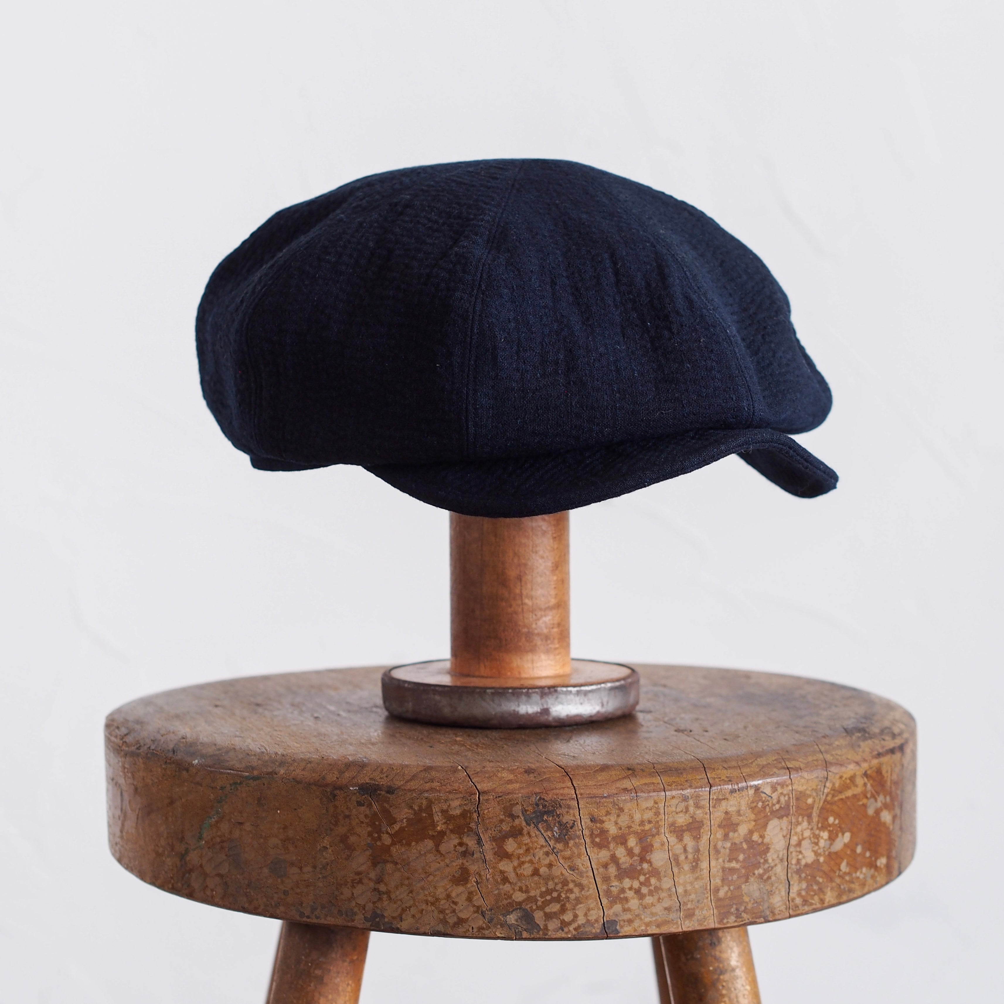SASHIKO CAP~type newsboy~59