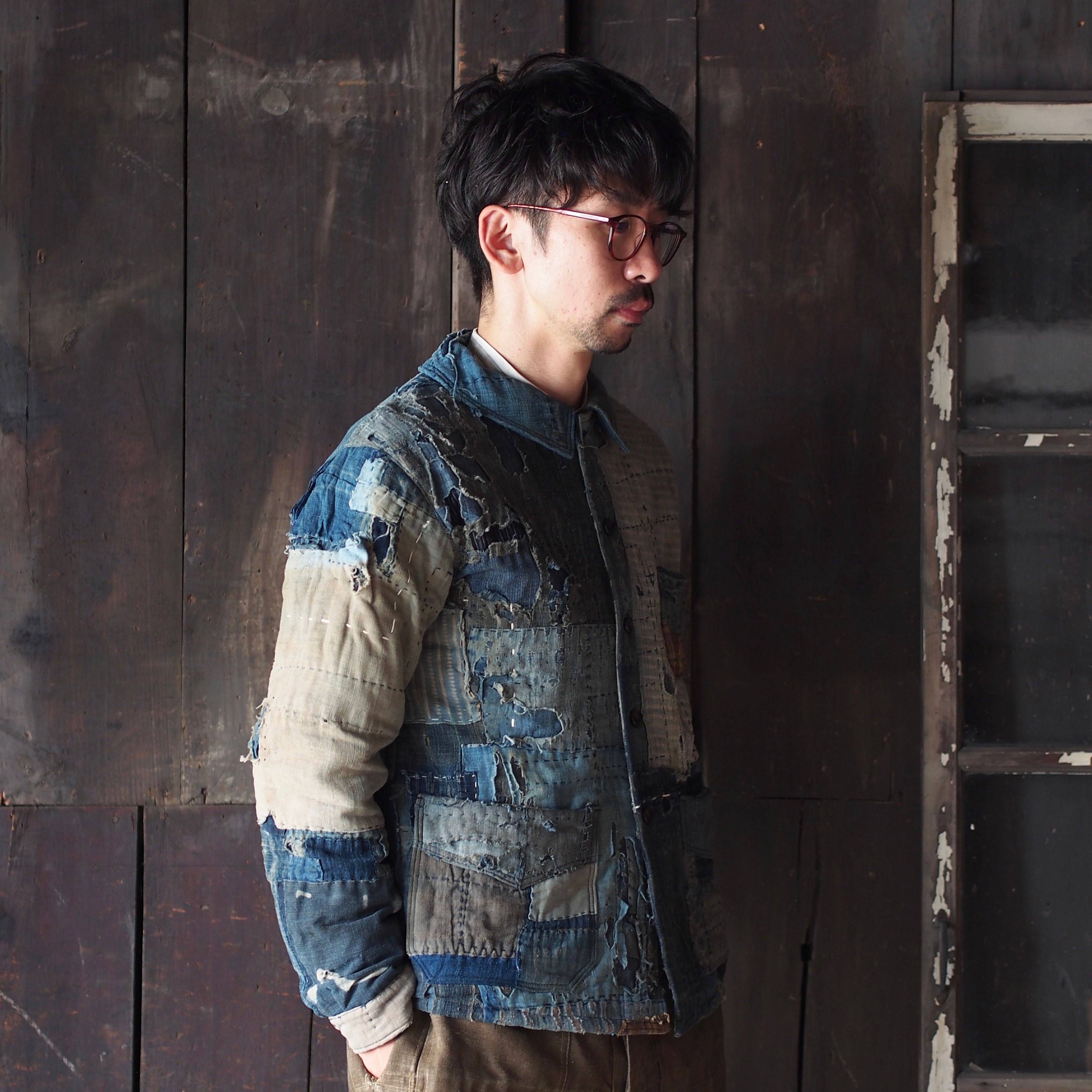 NORA CHORE JACKET ~boro~