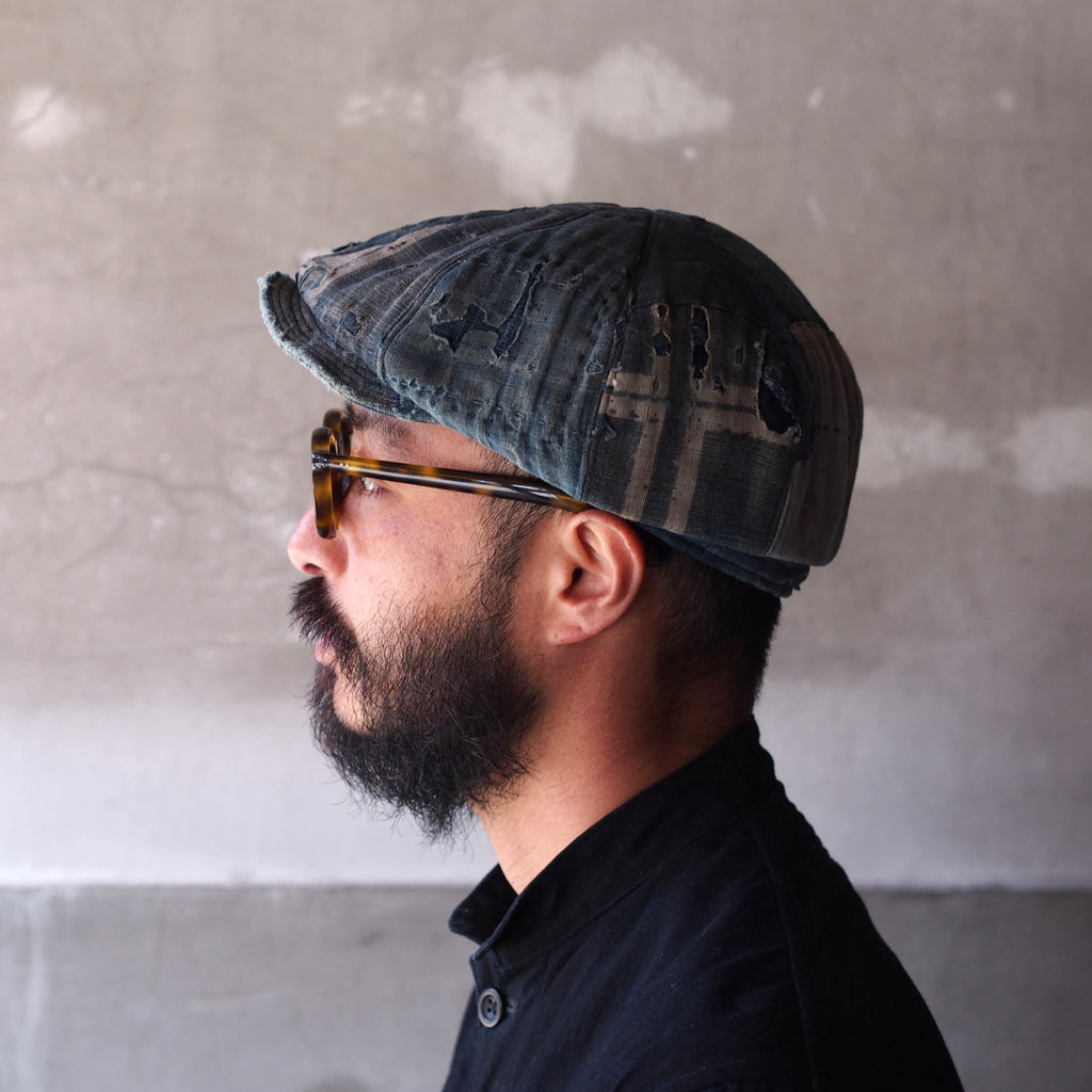 BORO(襤褸)CAP ~type news boy~60
