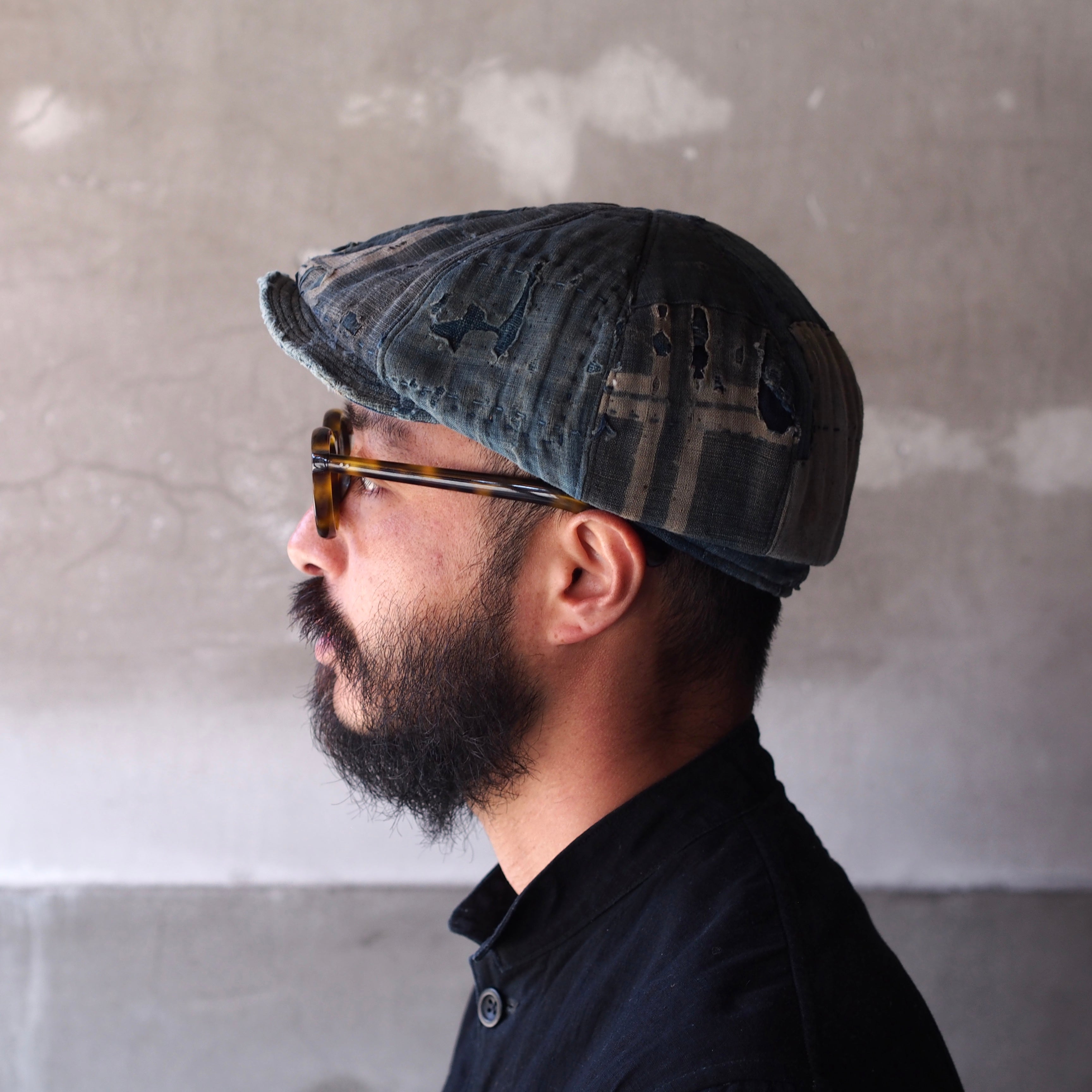 BORO(襤褸)CAP ~type news boy~60