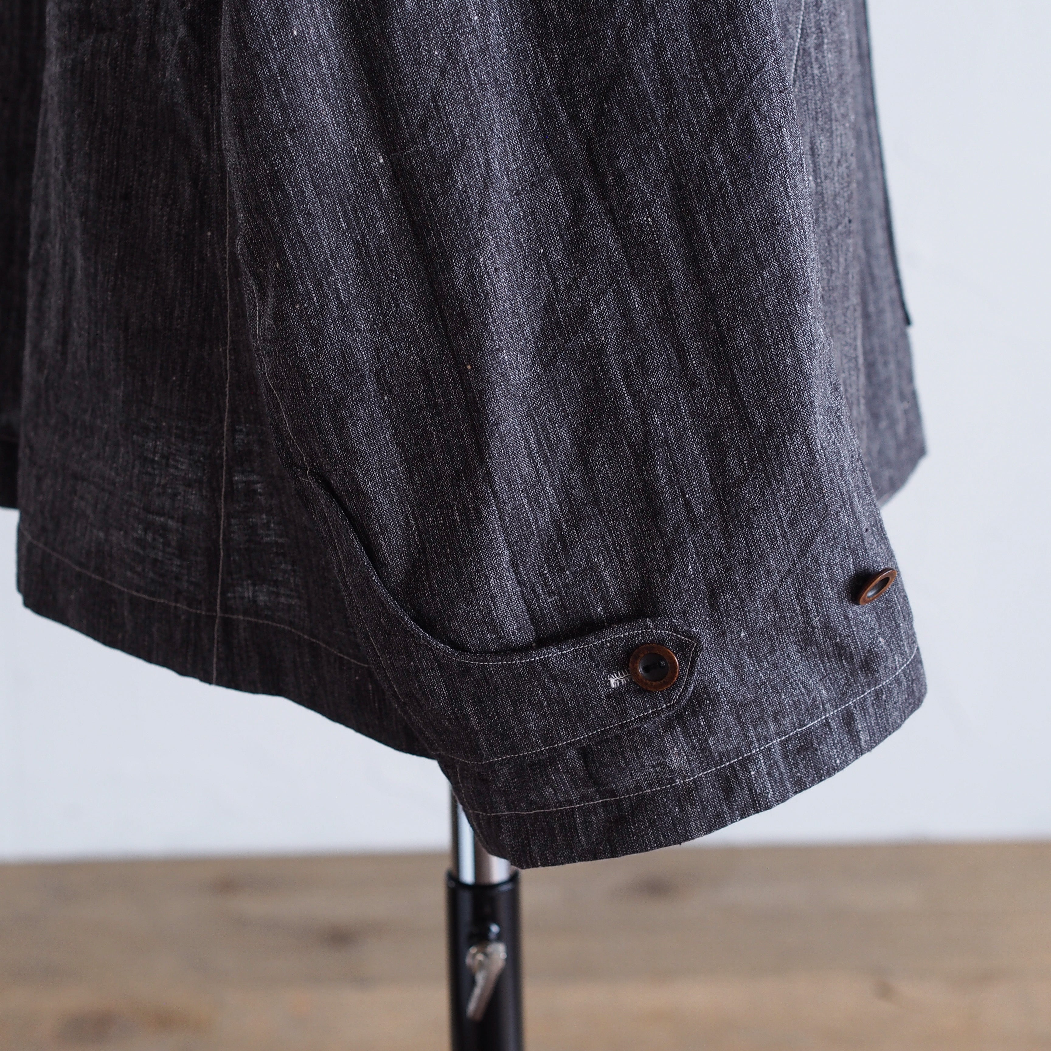 NORA JACKET②~french salt & pepper fabric~