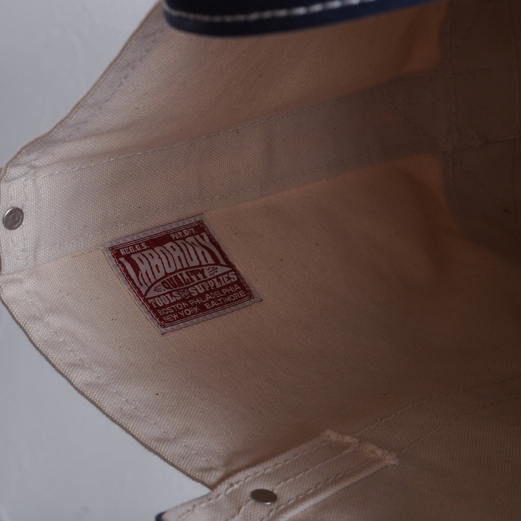 LABOR DAY-TOOL BAG-【NATURAL/INKBLUE-SMALL】