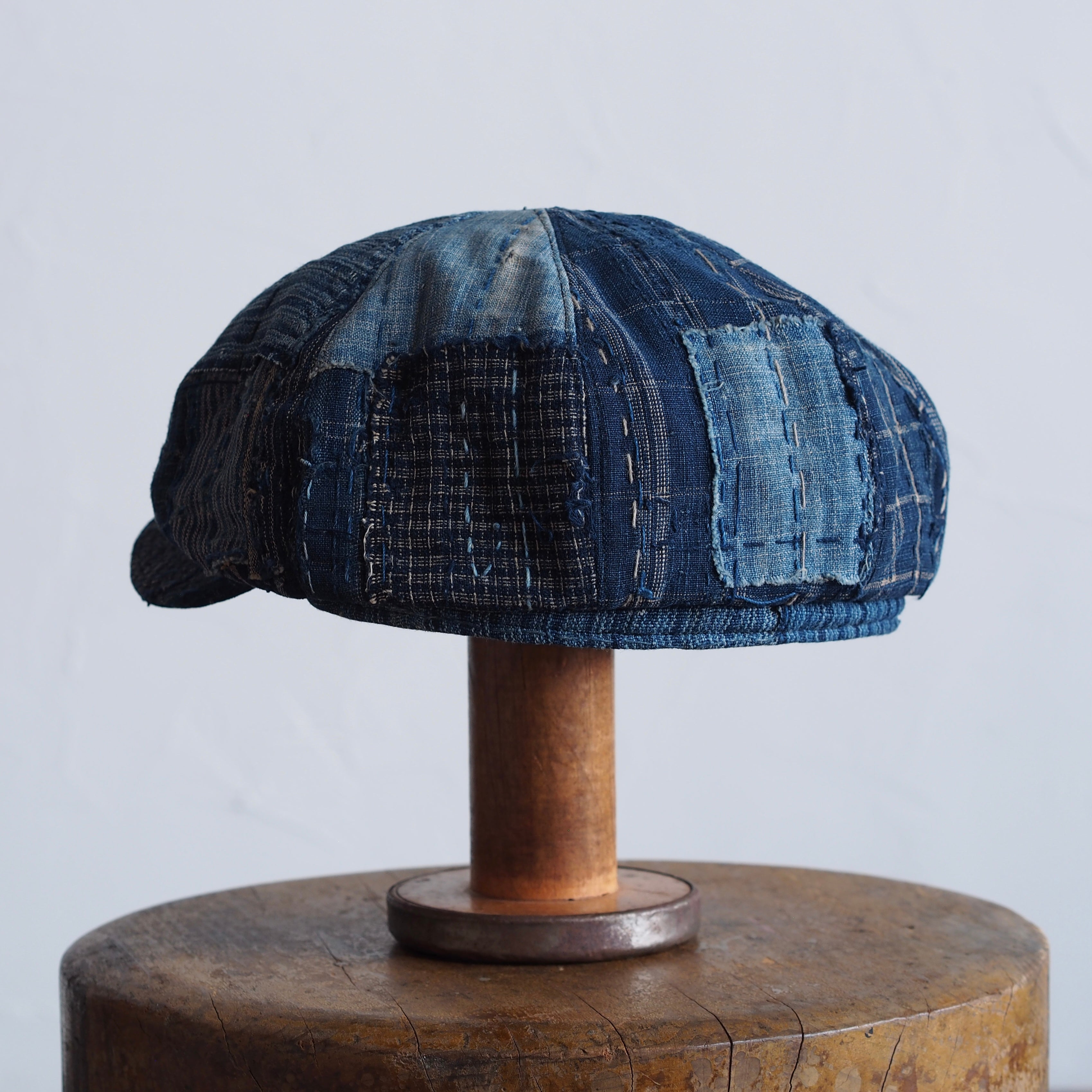 BORO(襤褸)CAP ~type news boy~60 end of edo-meiji