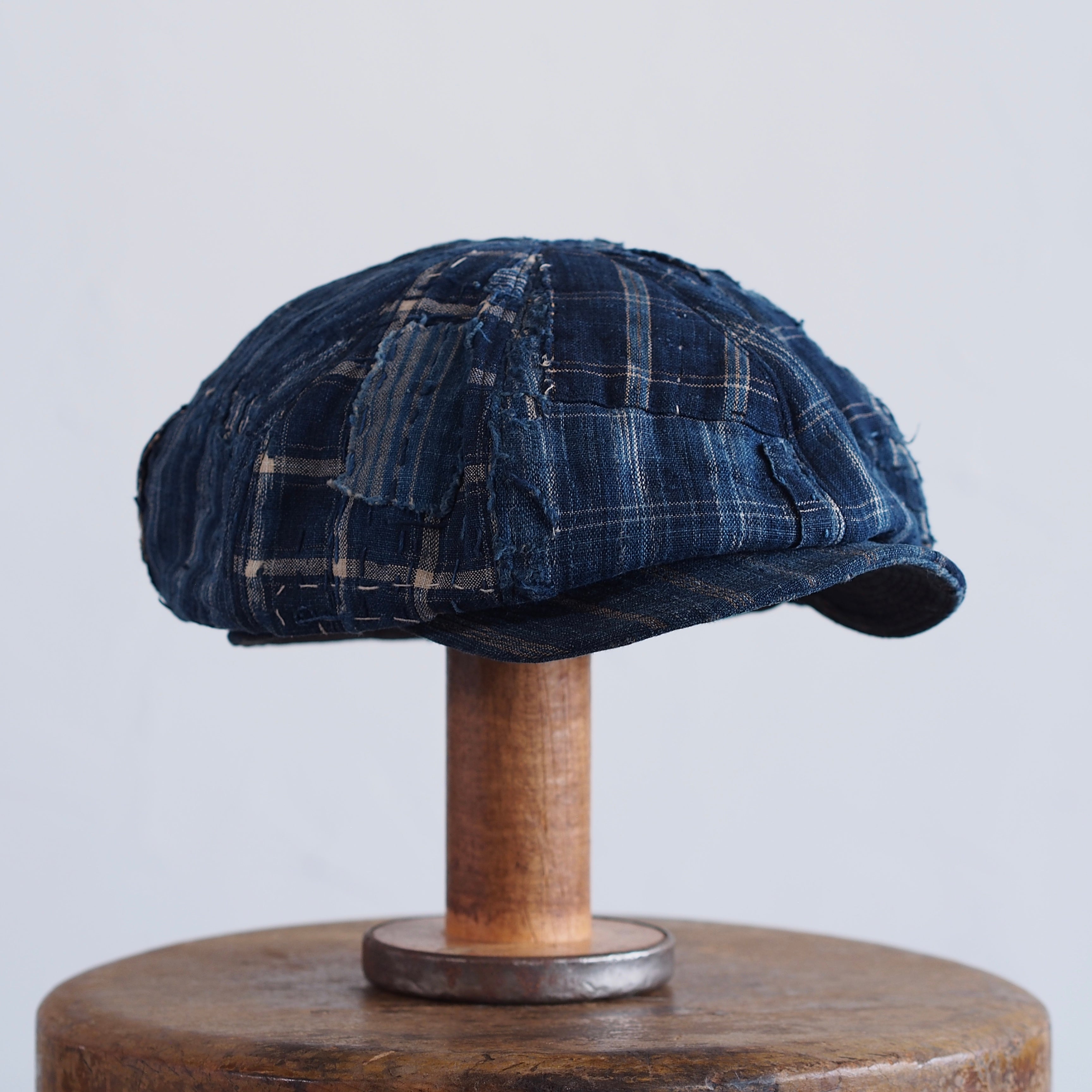 BORO(襤褸)CAP ~type news boy~60 meiji