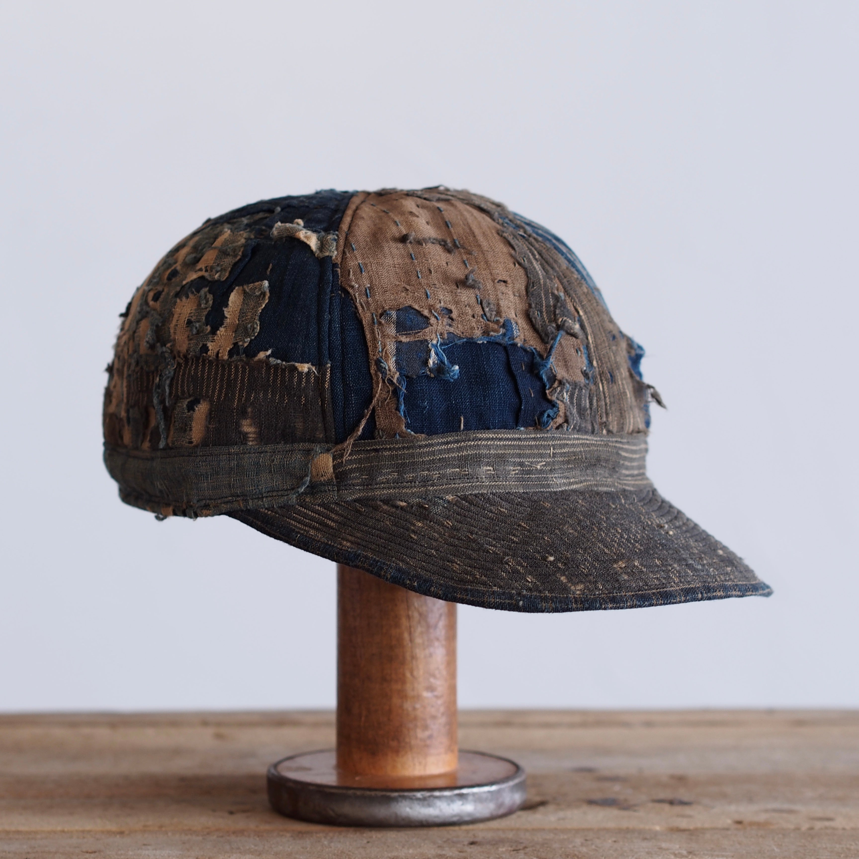 BORO(襤褸)CAP ~type mechanic~60 edo-taisho